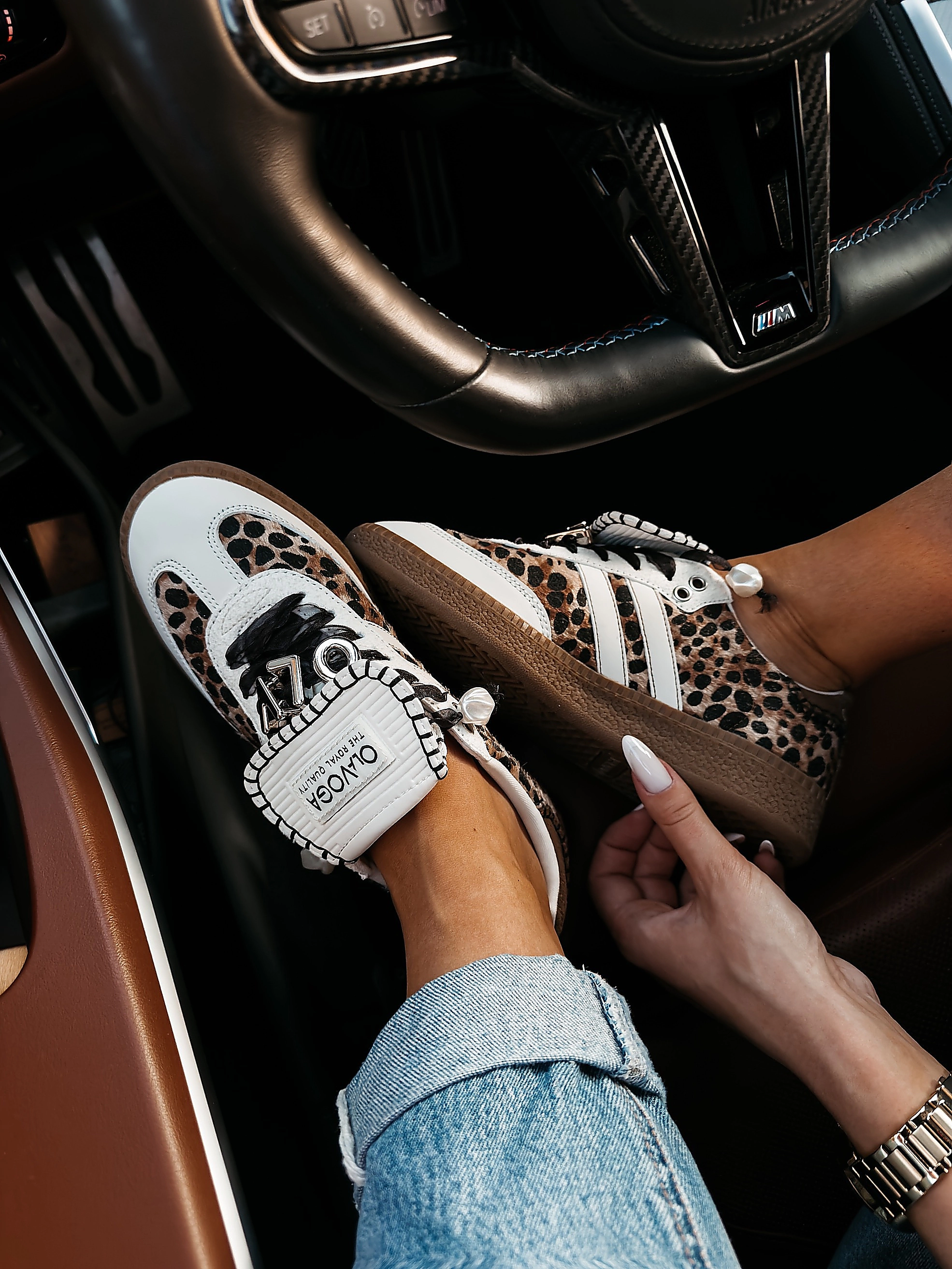 OLAVOGA ANATY Damenschuhe - Leopardenmuster