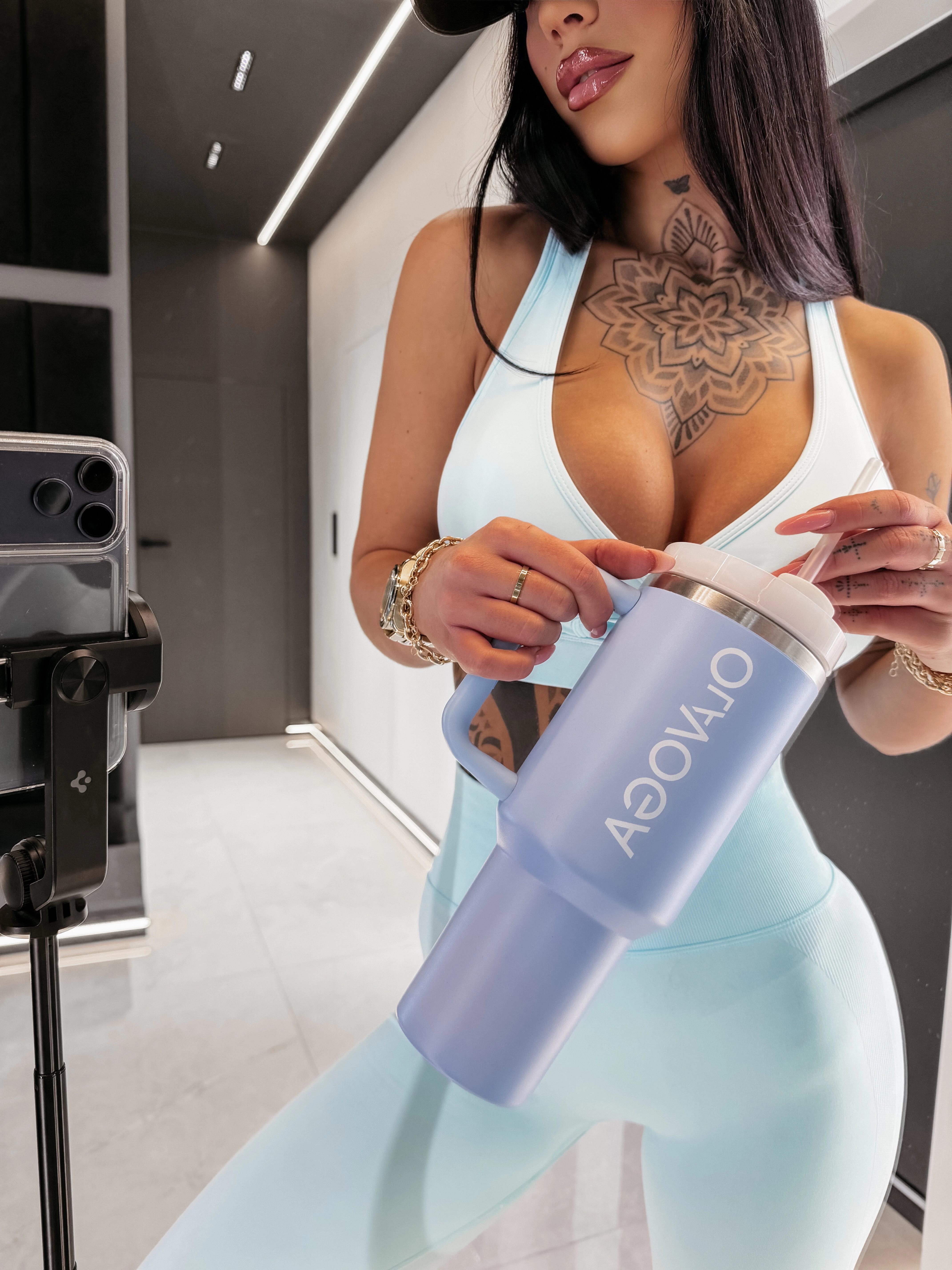 OLAVOGA BOTTLIX thermal mug - Mint