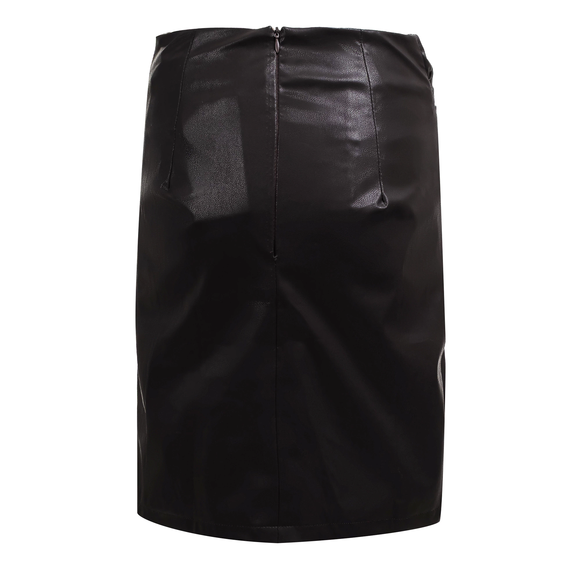 OLAVOGA LUNAMIAR – plissierter Damenrock – Braun
