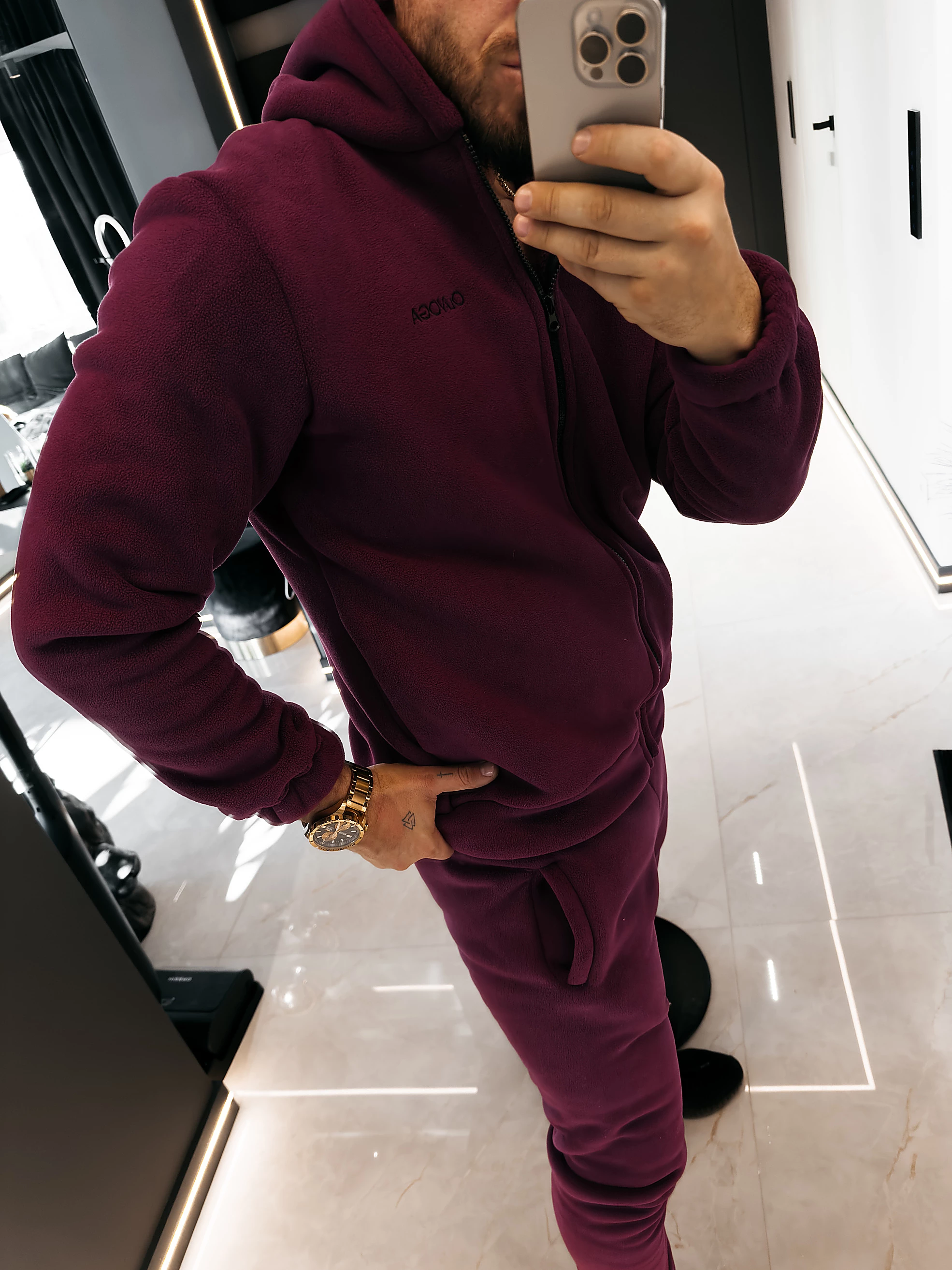 OLAVOGA Men's ELEMENTAL set - Plum