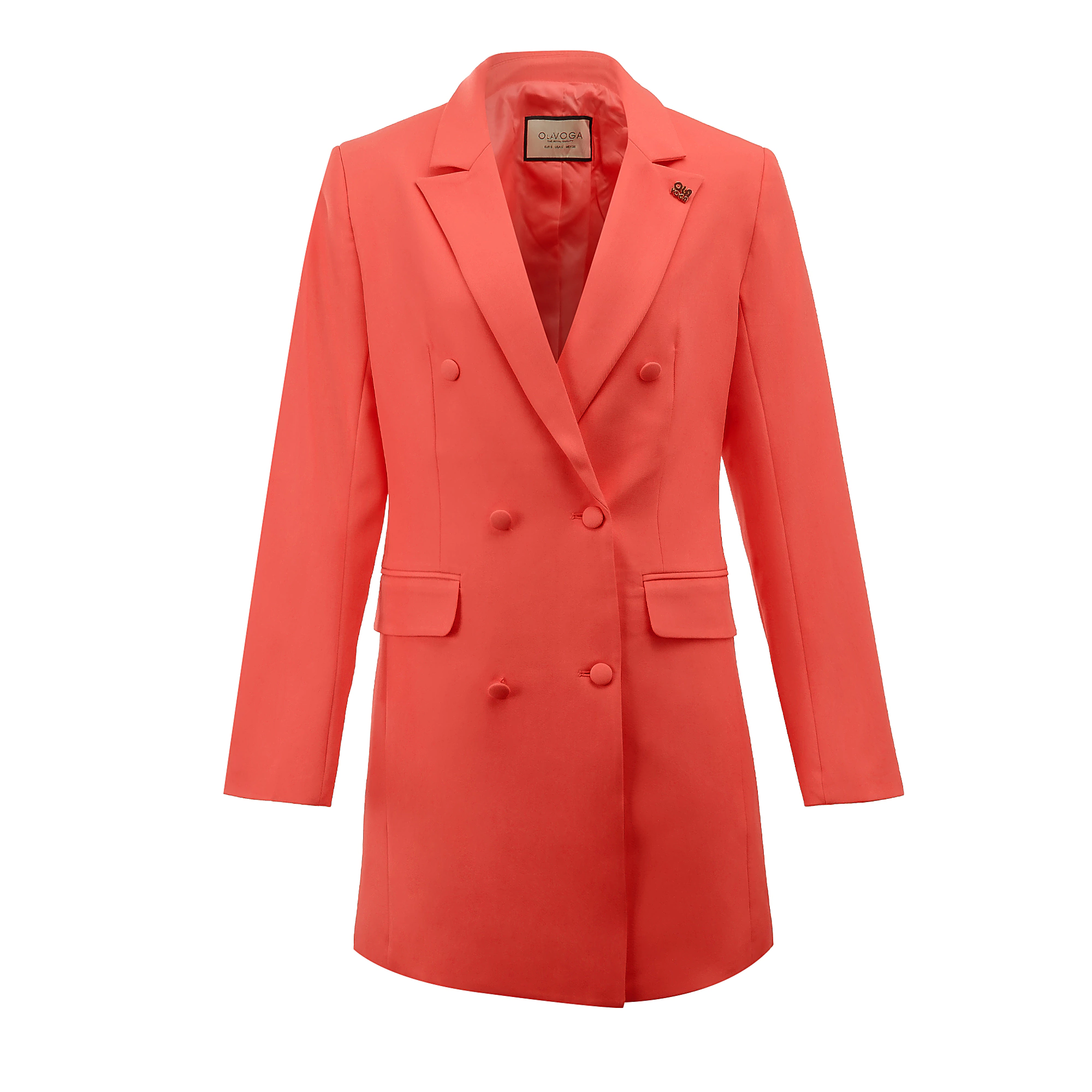 Damenkleid OLAVOGA ROSO - Orange