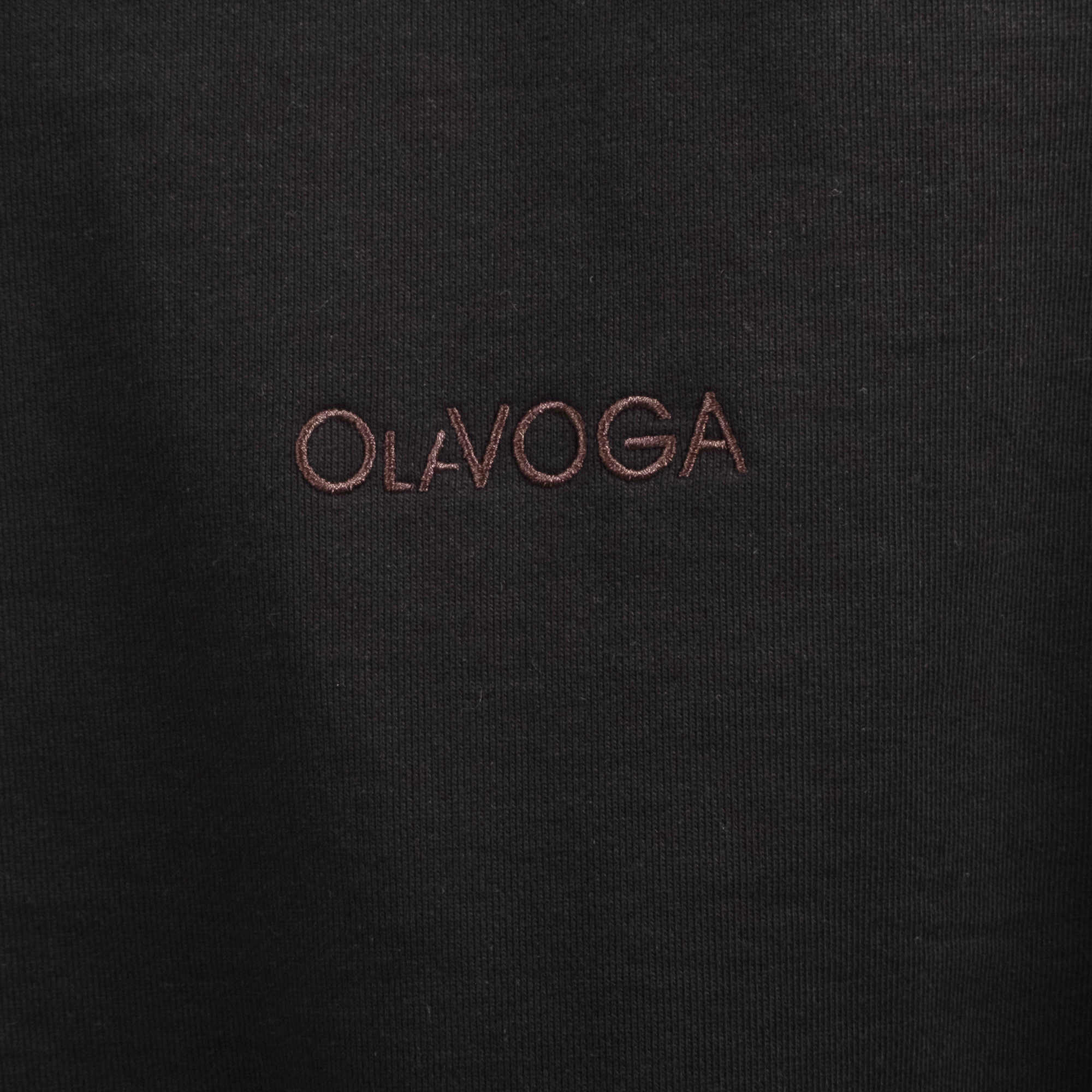 Bluza męska z kapturem OLAVOGA Men FLYTION - Czarny