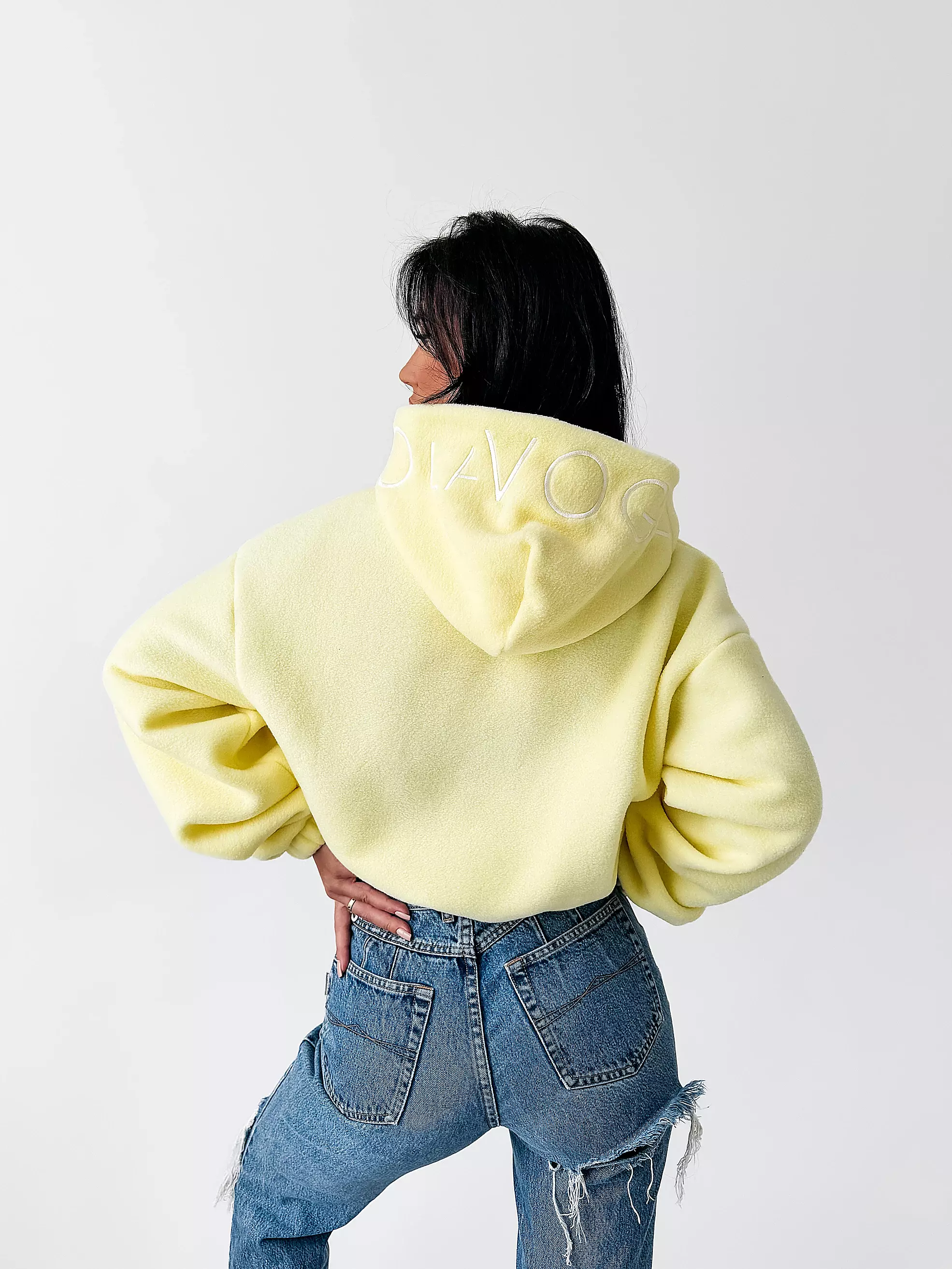 OLAVOGA MERIDIAN Damen Sweatshirt - Gelb