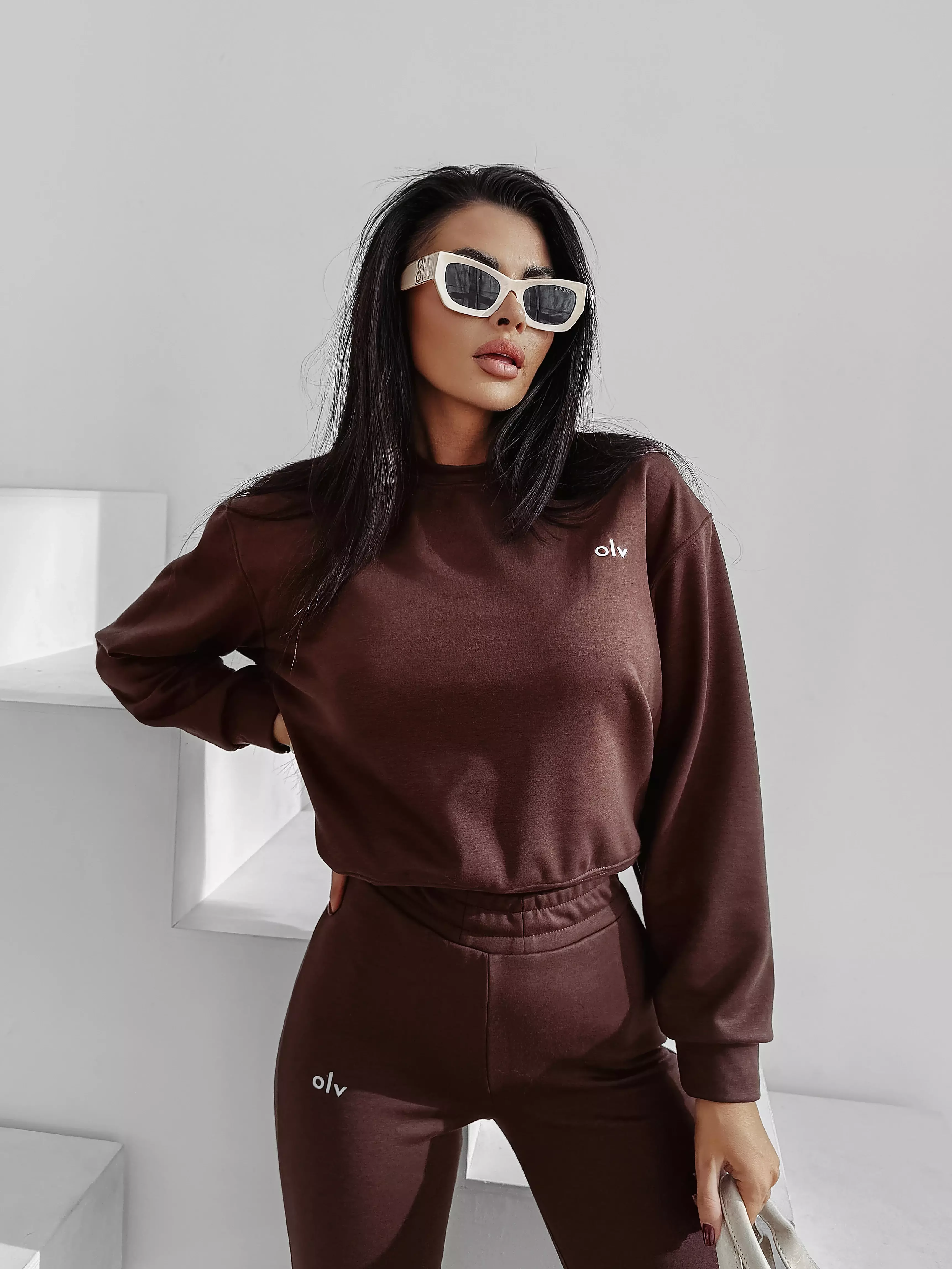 Damen Freizeit-Set OLAVOGA MOSSEIL - Braun