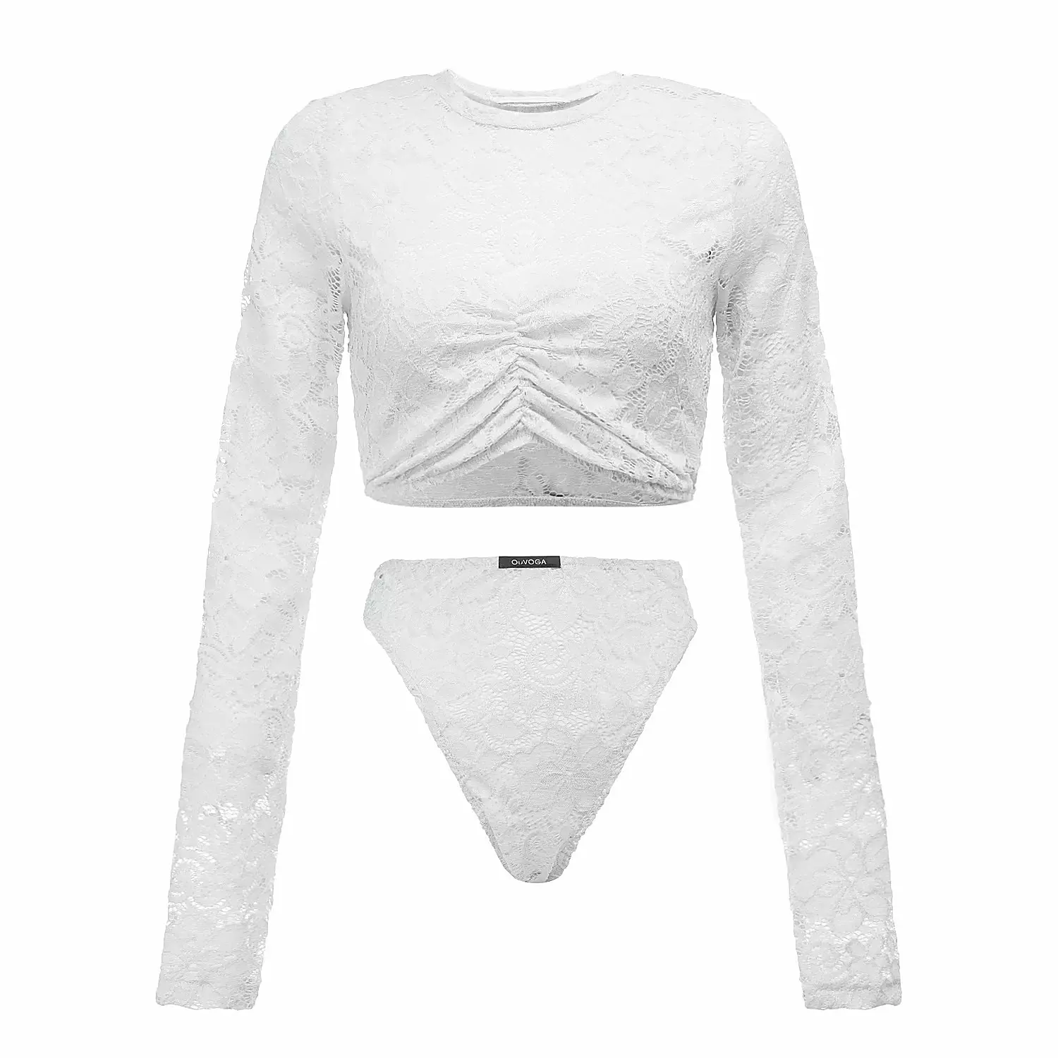 Lace lingerie set OLAVOGA AIRIS - Écru