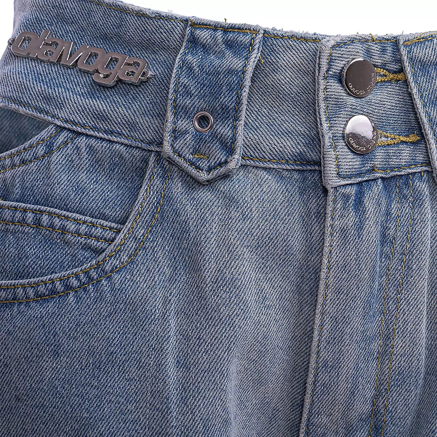 OLAVOGA EREDU women's denim trousers - Blue