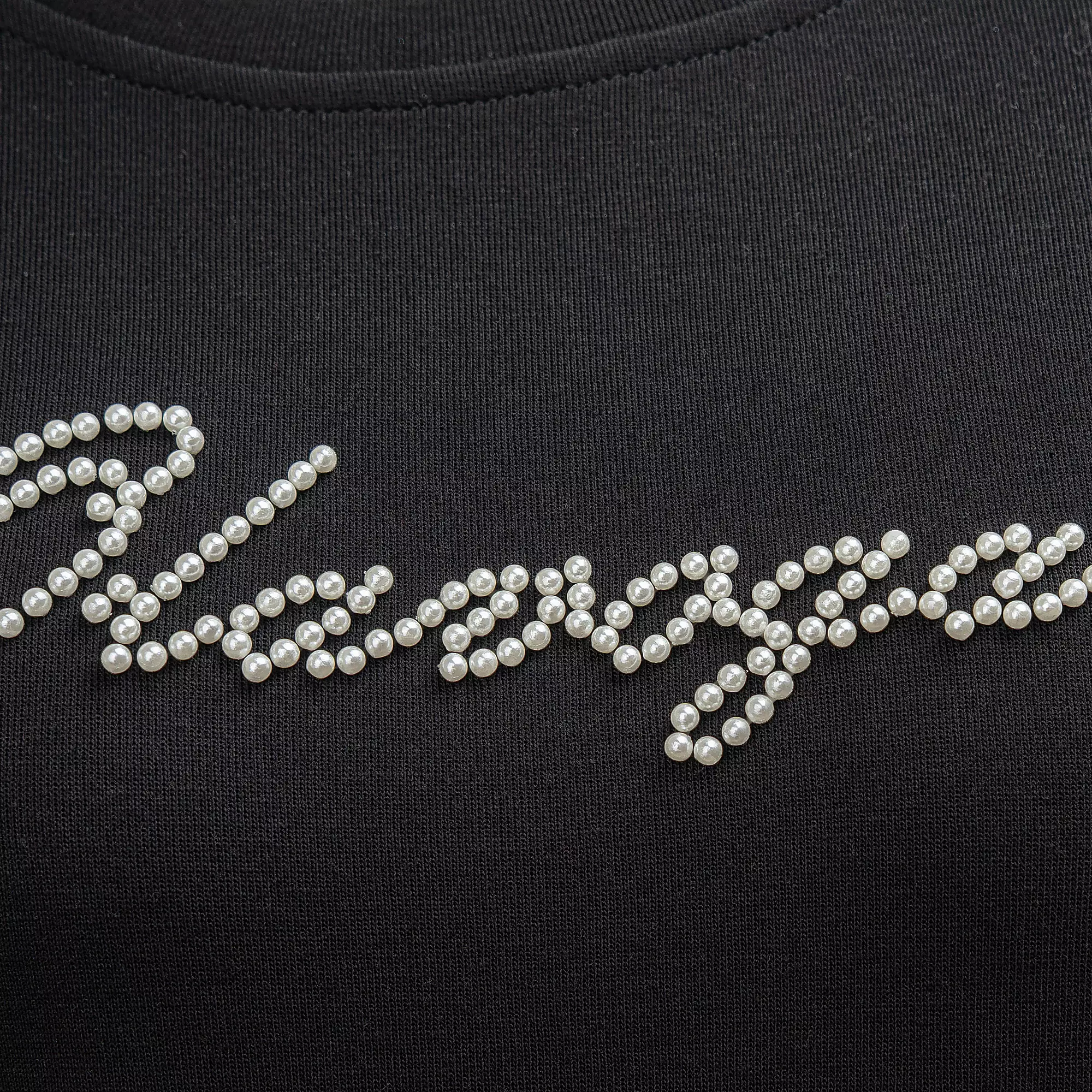 OLAVOGA AVELYNE Damen-T-Shirt in Übergröße - Schwarz