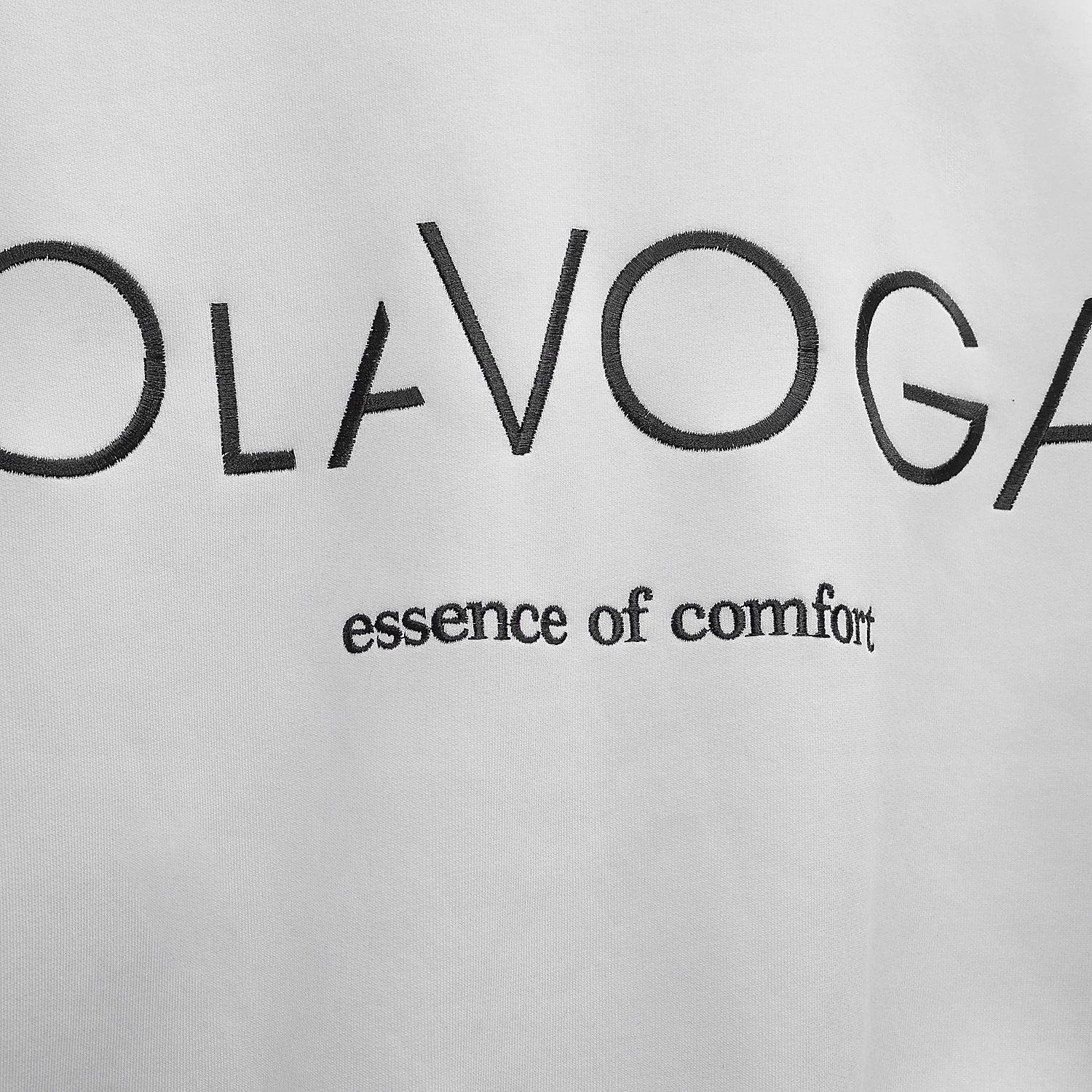 Ladies' classic sweatshirt OLAVOGA VELA - Écru