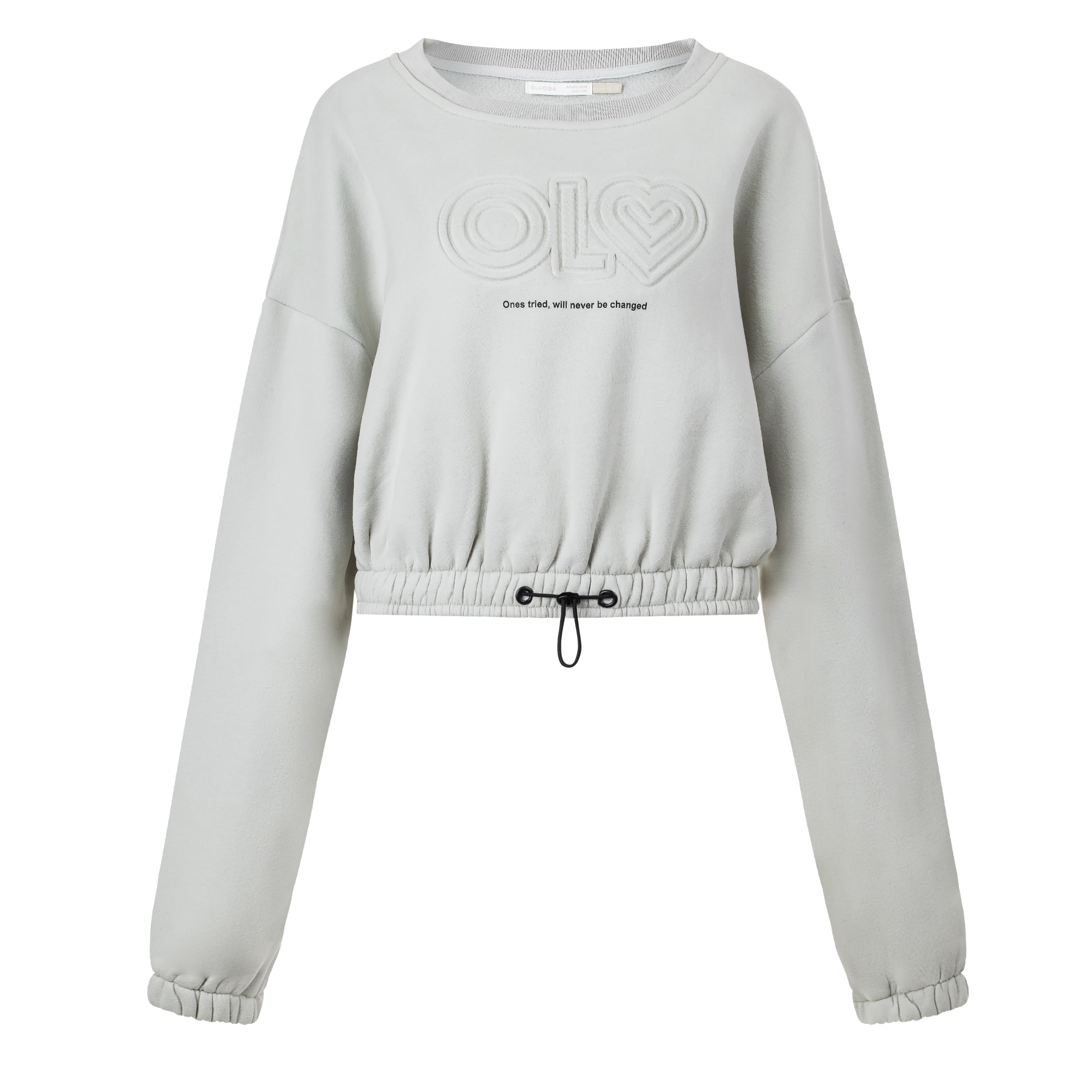 Bluza damska OLAVOGA LINDA SWEATSHIRT - Matcha 