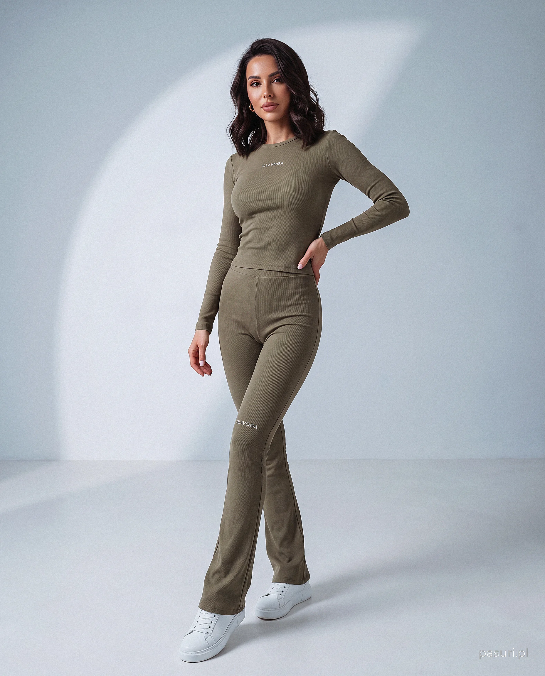 OLAVOGA UNWIND Damen-Set - Khaki
