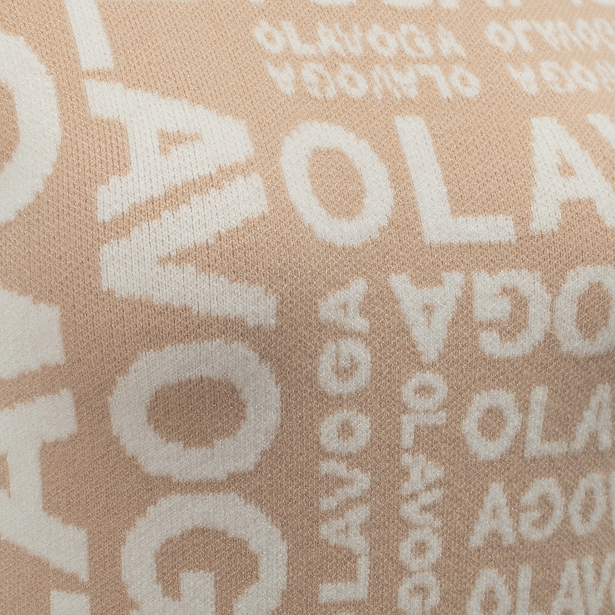 Dámské šaty OLAVOGA NOVA - Béžová barva