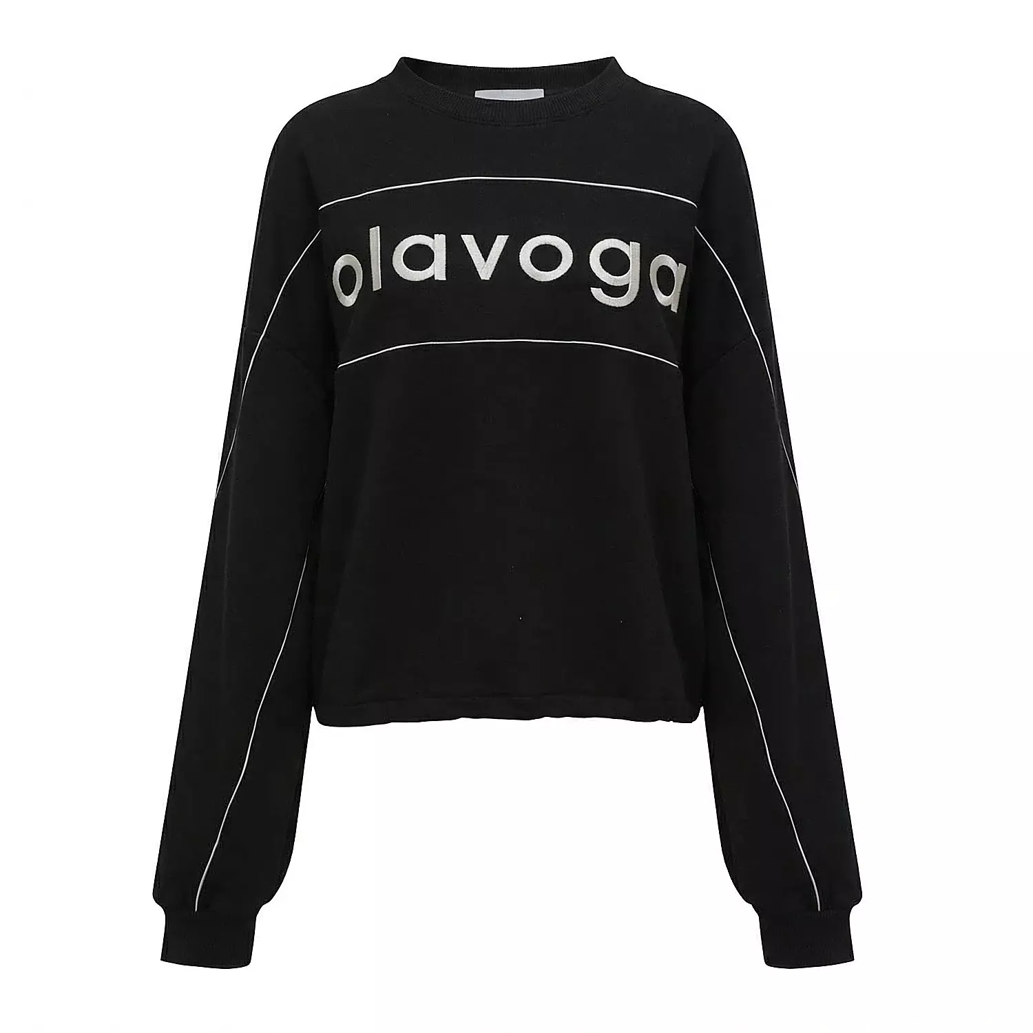 OLAVOGA MELLOW women's oversize sweatshirt - Black