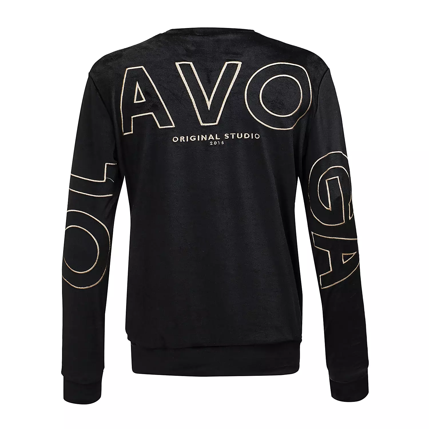 Ladies' velour set OLAVOGA VELVET ASH MEN - Black