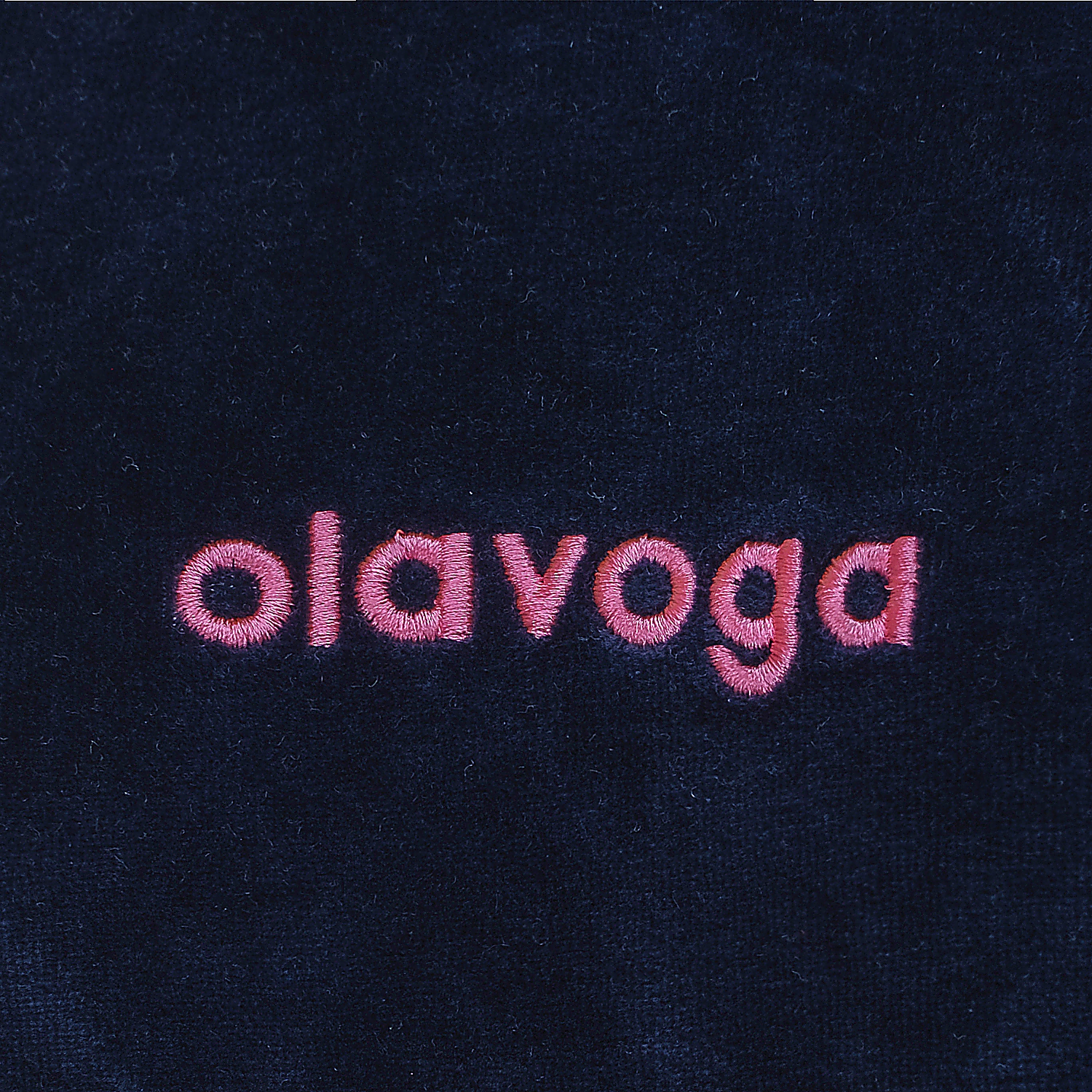 Damenset aus Velours OLAVOGA SMOOVE - Marineblau