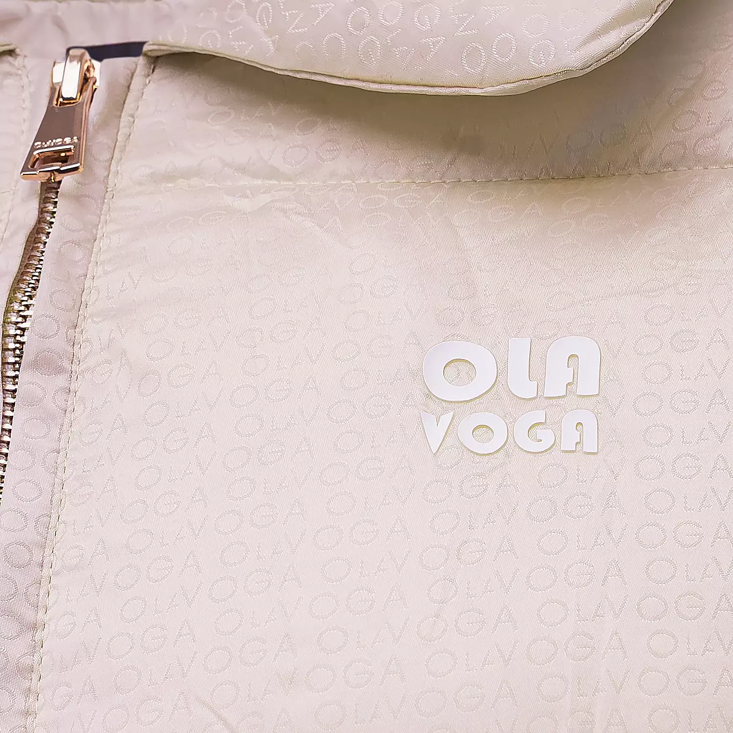 Damen Steppjacke OLAVOGA YUE - Beige