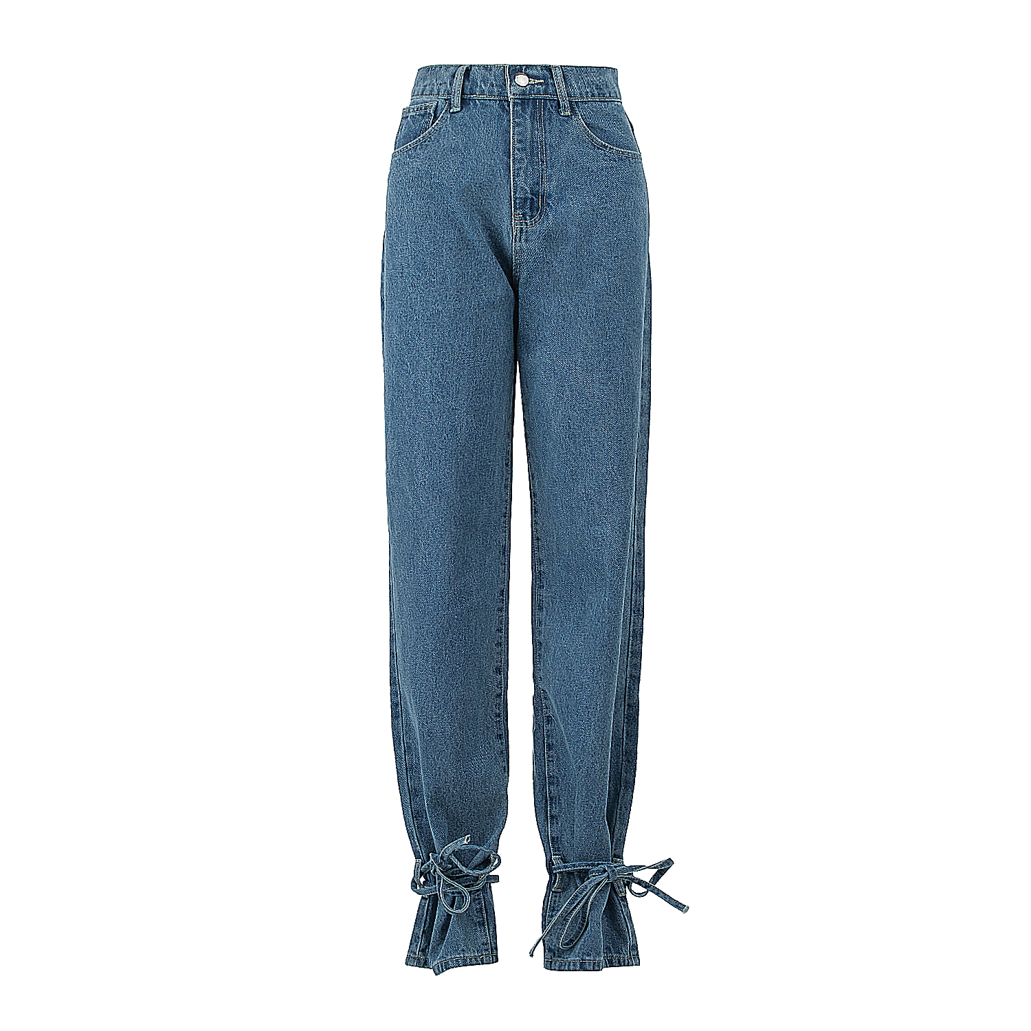 Spodnie damskie denim OLAVOGA REIRY - Niebieski