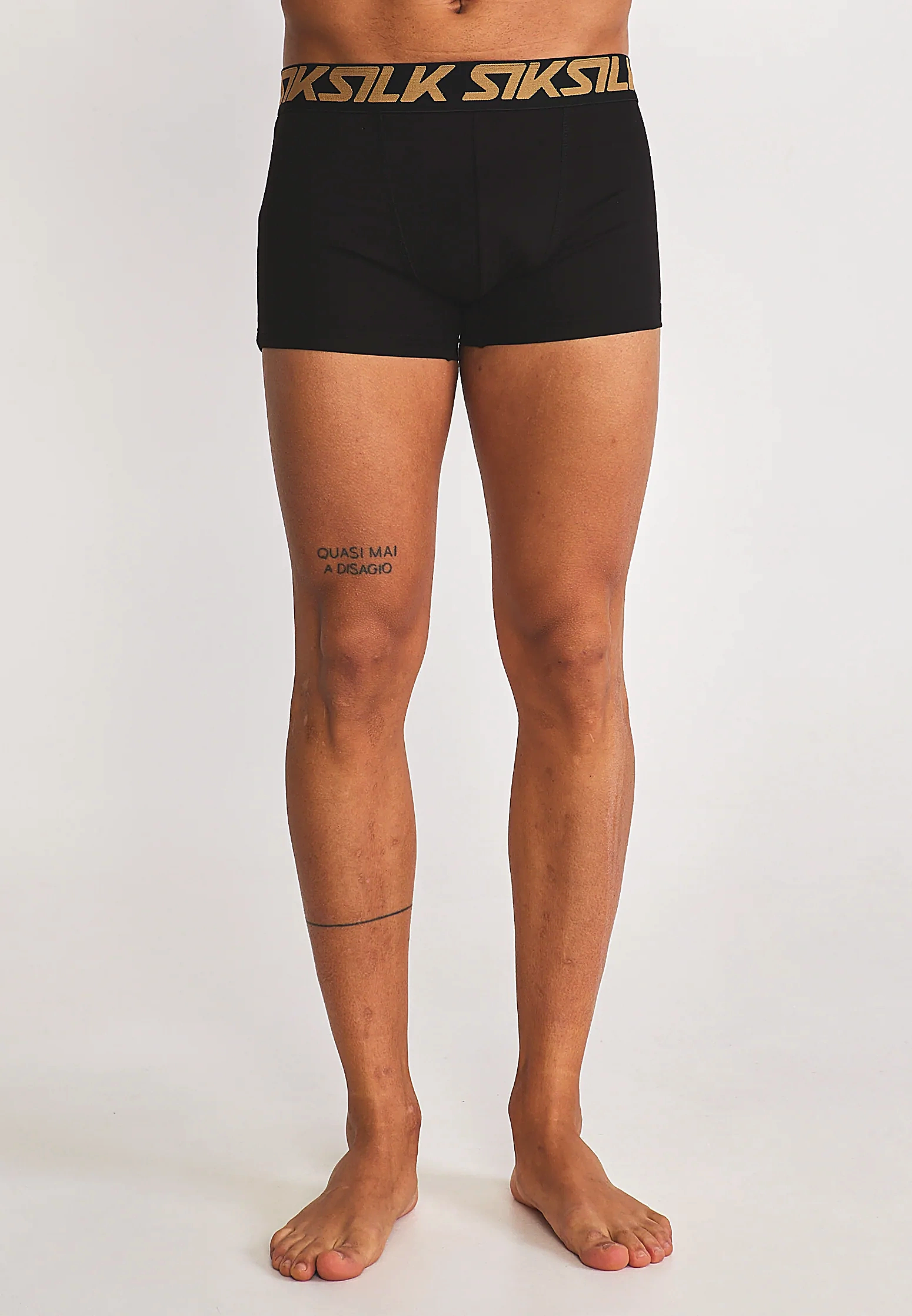 3pak bokserki męskie SIKSILK 29887 - Czarny + złoty
