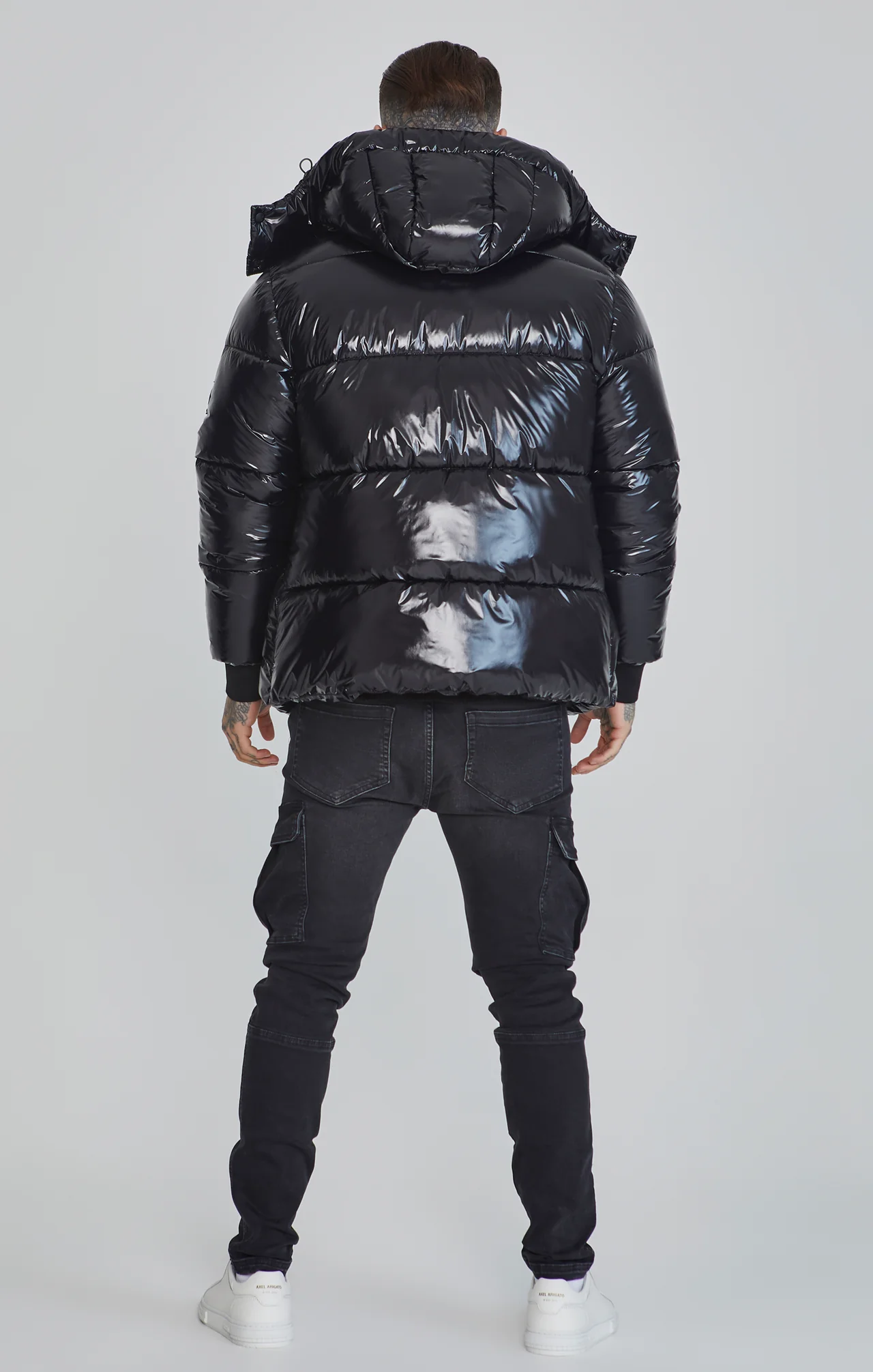 Sik silk black jacket discount