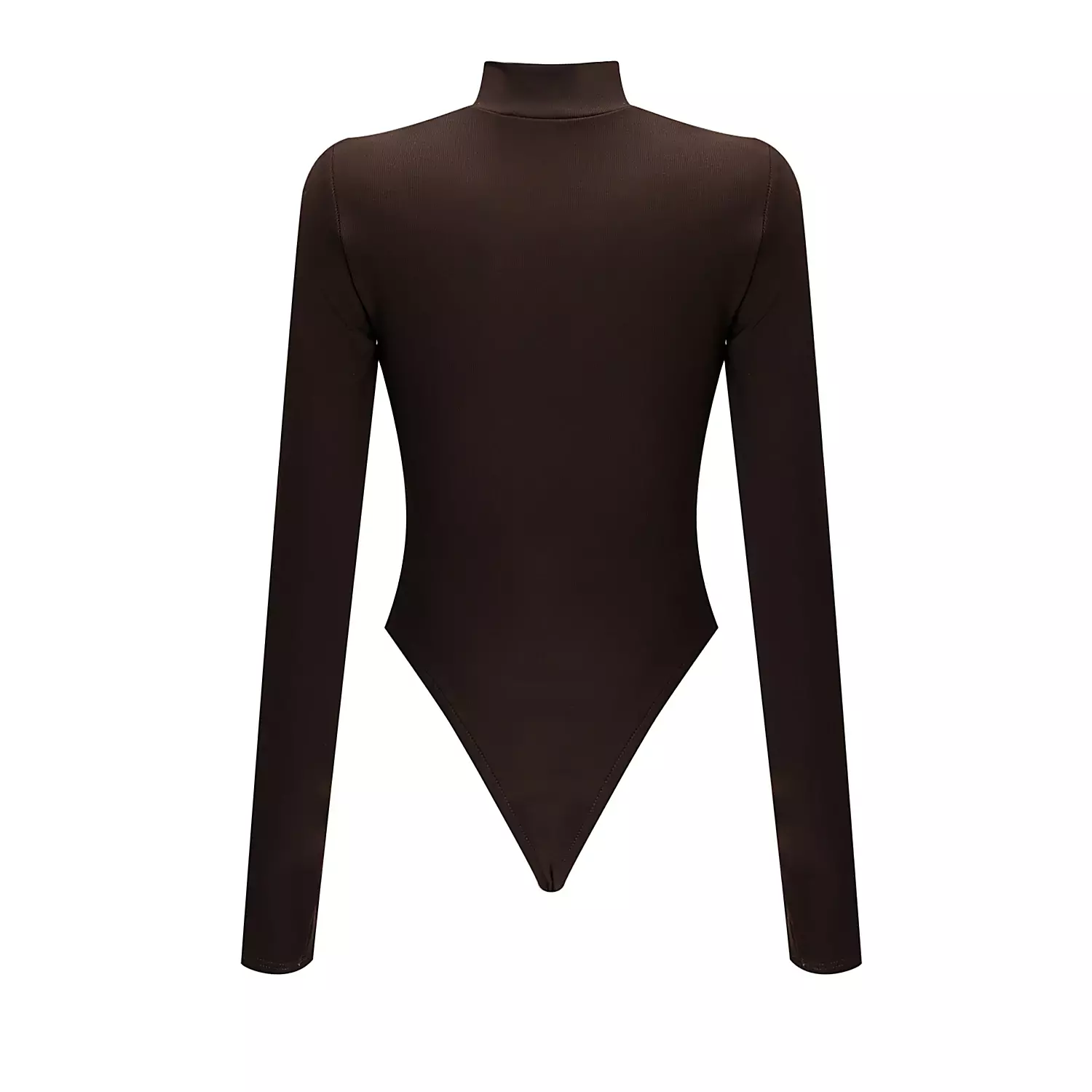 Damen Body mit Stehkragen OLAVOGA ESSENTIAL - Braun