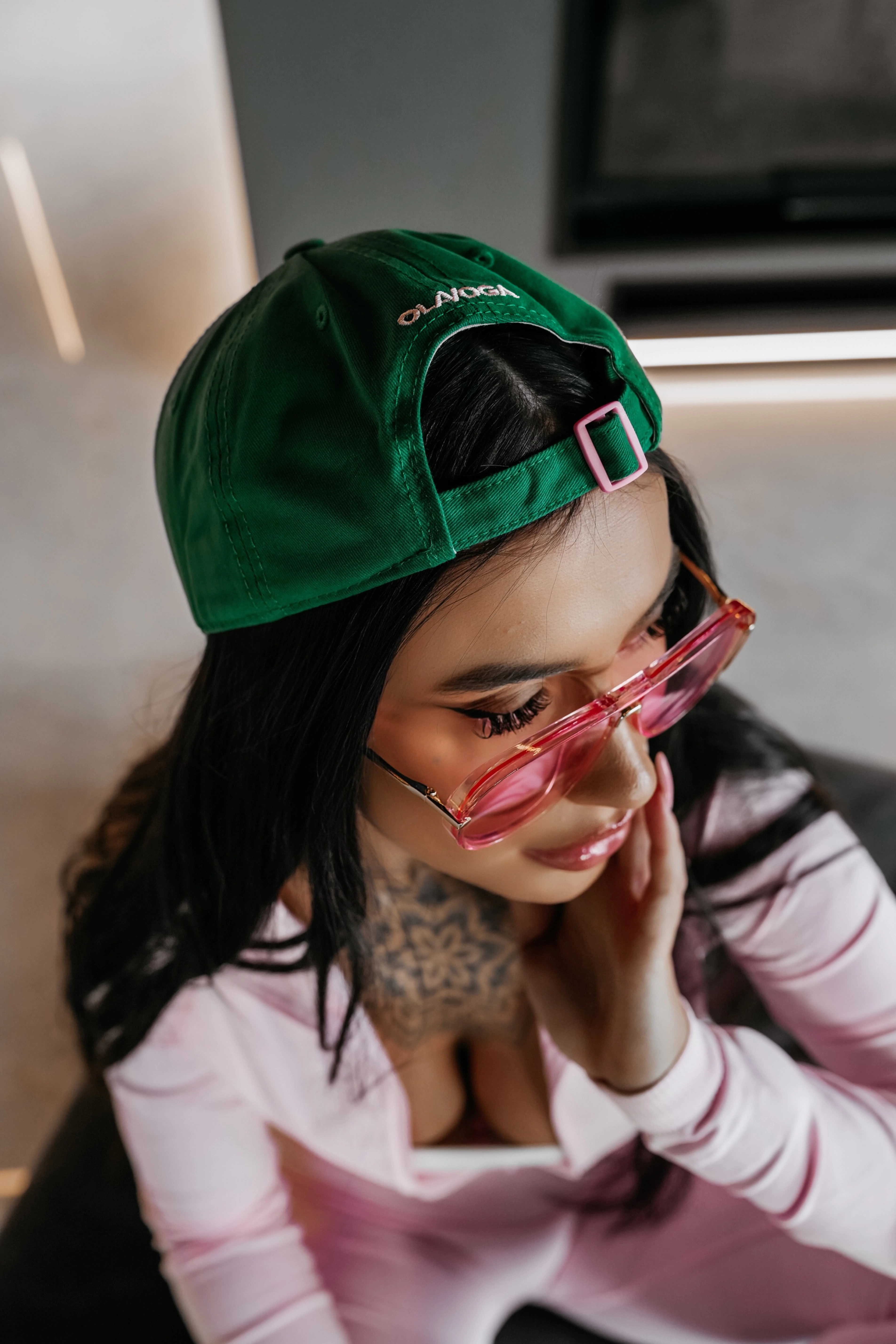 OLAVOGA TRAVIS cap - Green