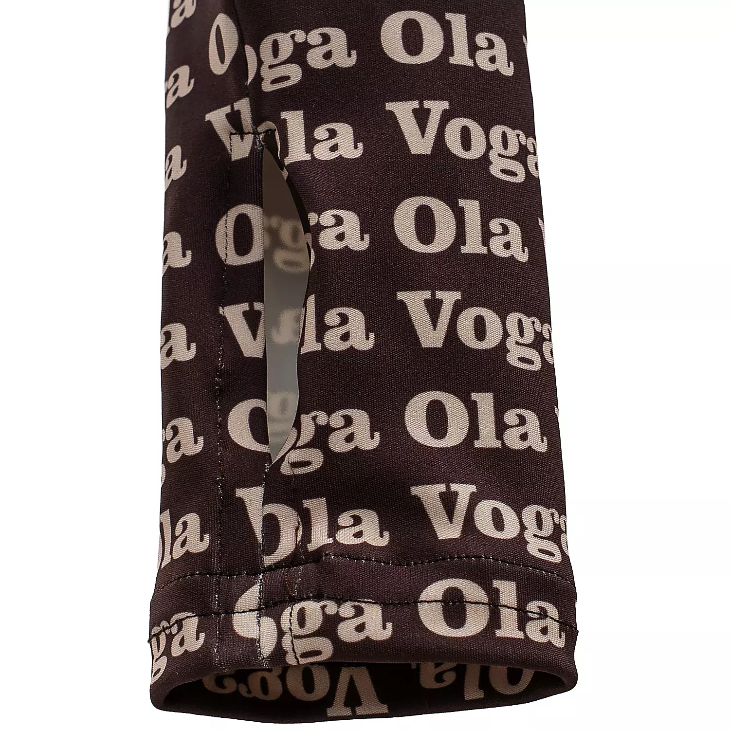 OLAVOGA COREFIELD women's logoed blouse - Brown + beige