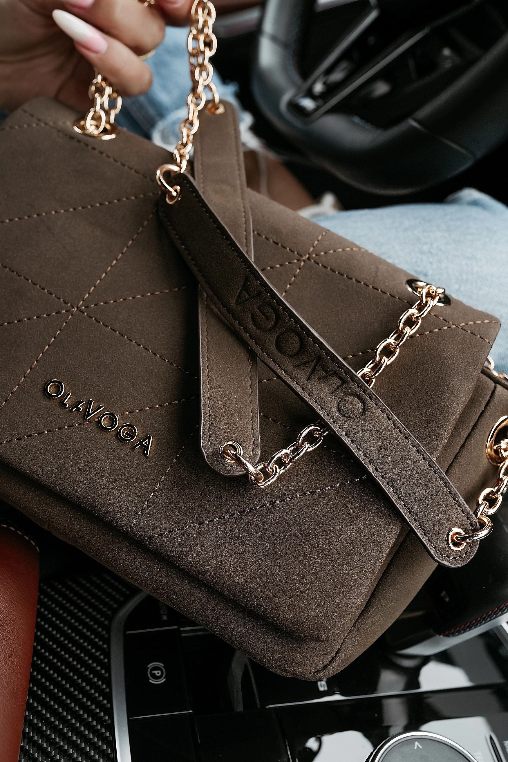OLAVOGA TERING Damenhandtasche - Khaki