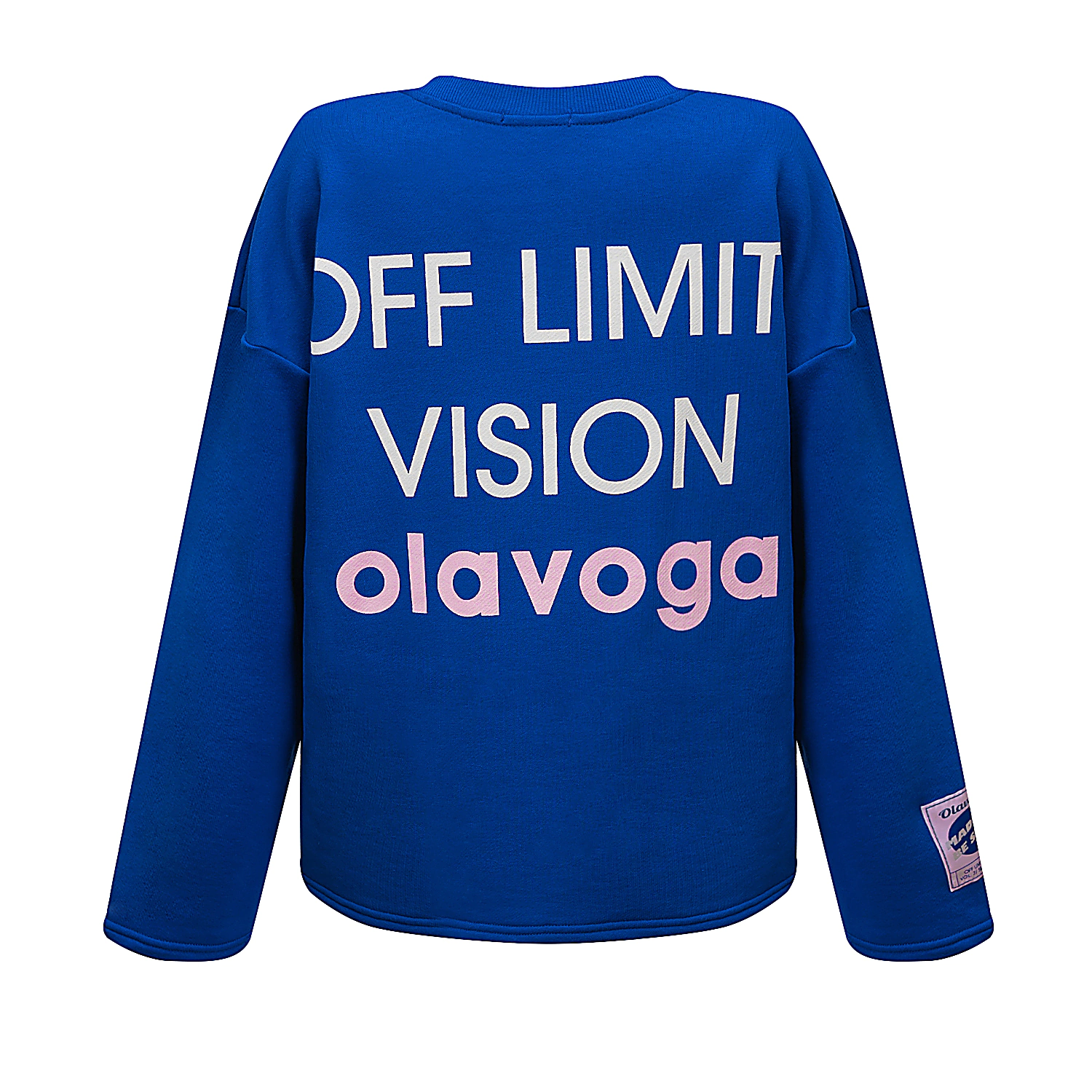 Women's sweatshirt OLAVOGA URBAN ROYAL - Blue