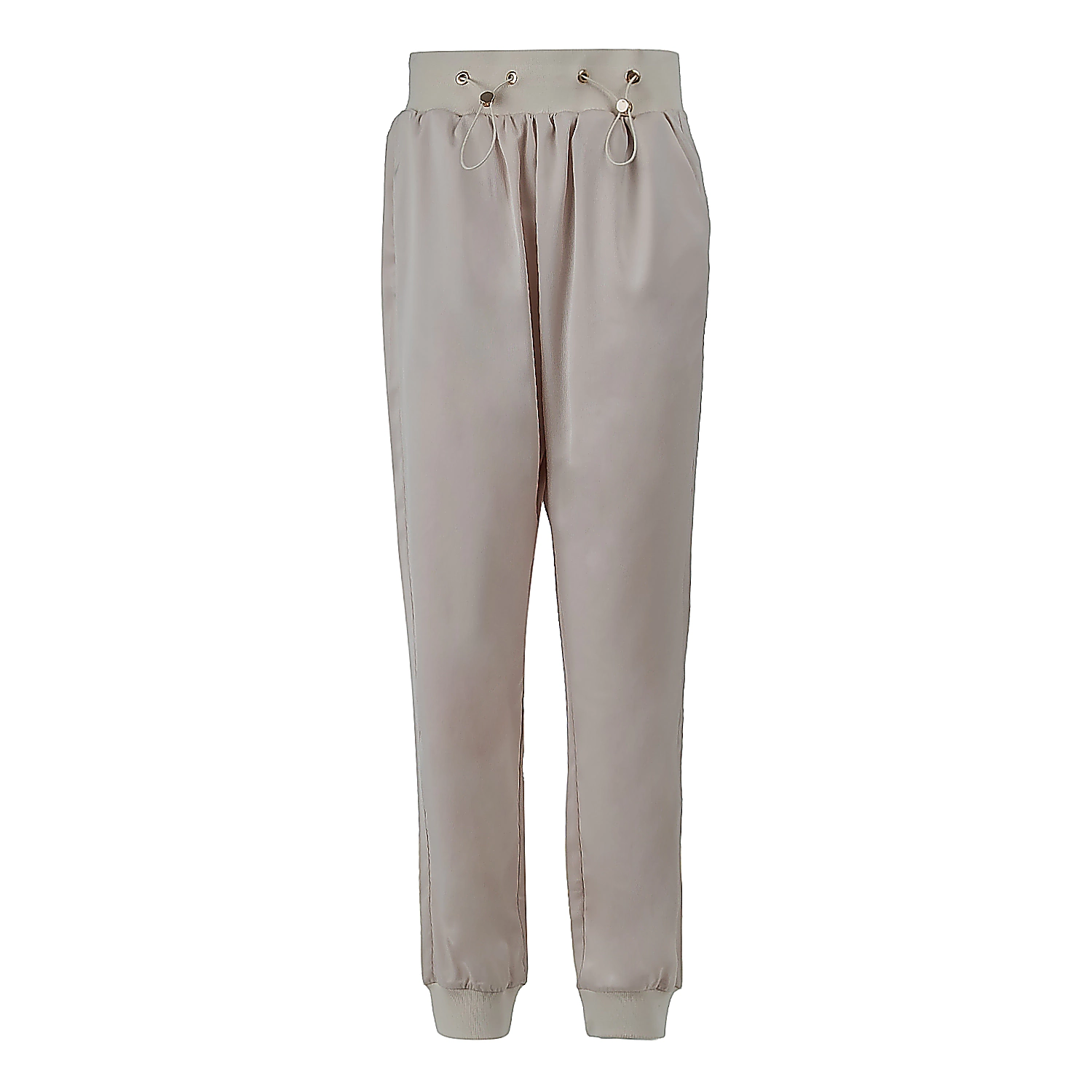 Damen-Satin-Set OLAVOGA LORY - Beige