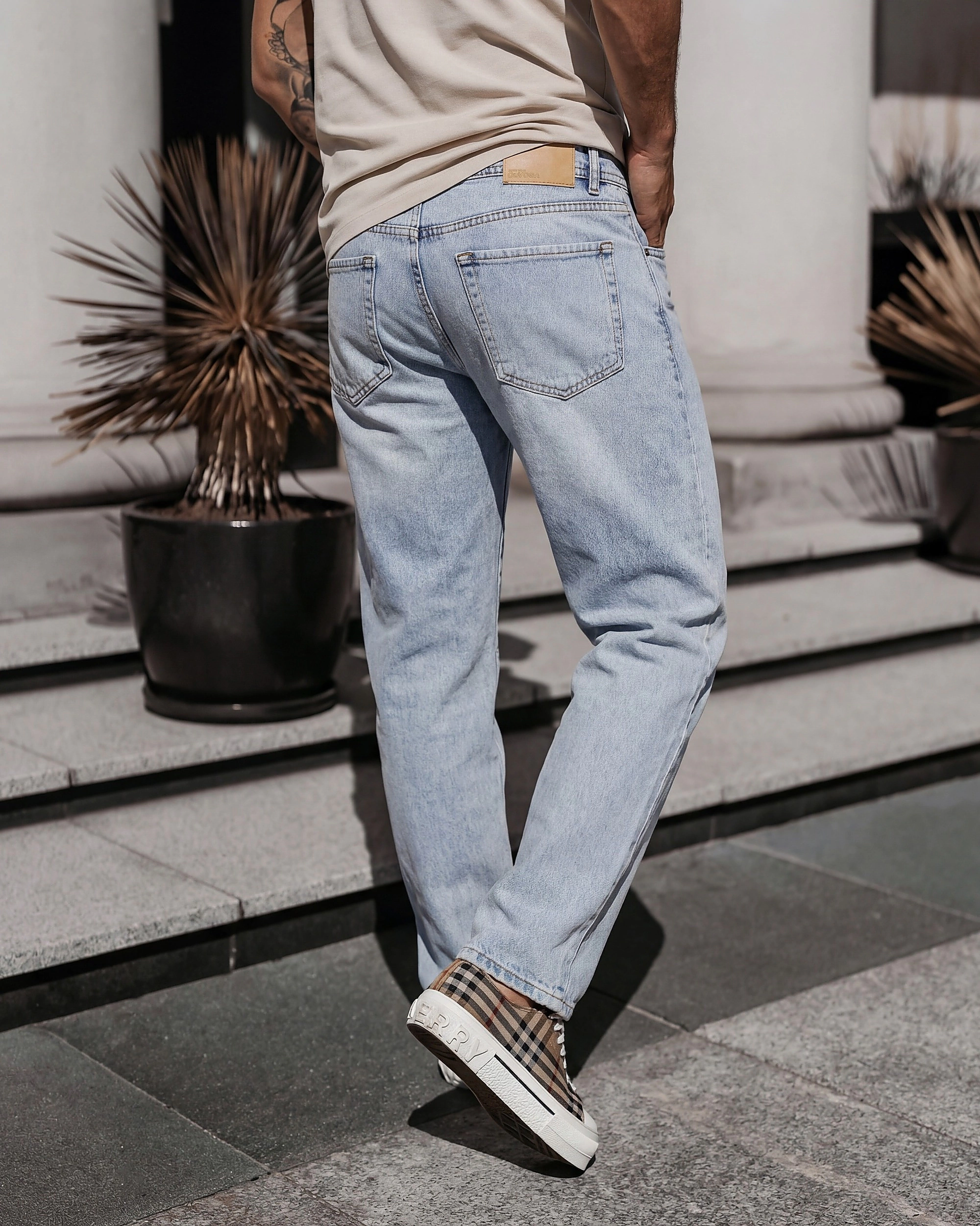 OLAVOGA Men's trousers DAPI - Blue