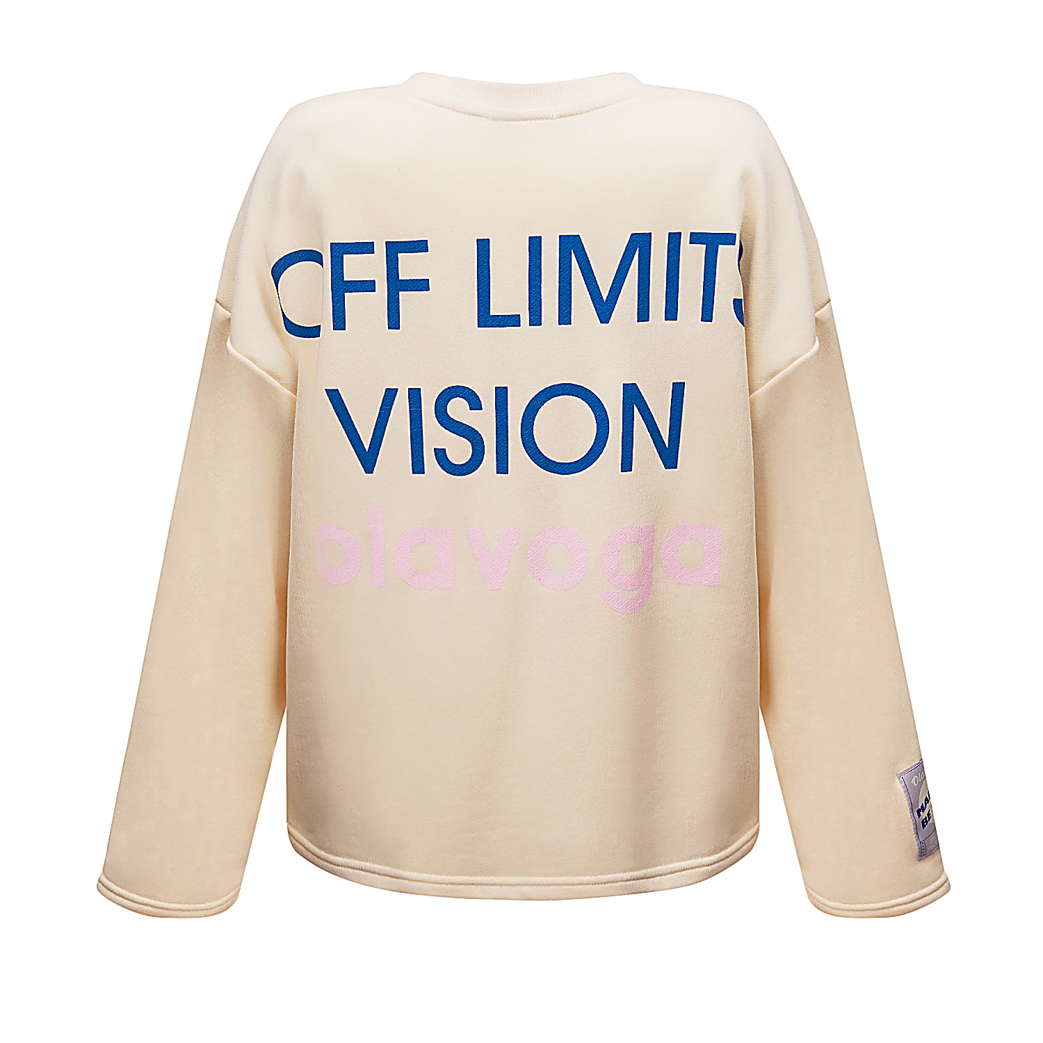 Women's sweatshirt OLAVOGA URBAN ROYAL - Écru