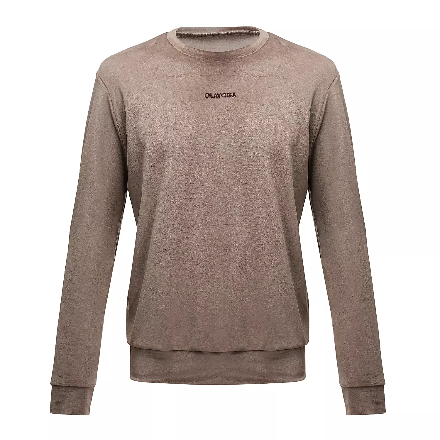 Damenset aus Velours OLAVOGA VELVET ASH MEN - Latte