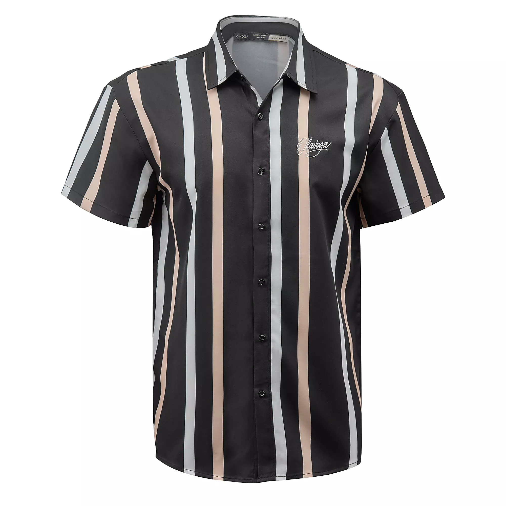 OLAVOGA Herren MIUS T-shirt - Schwarz