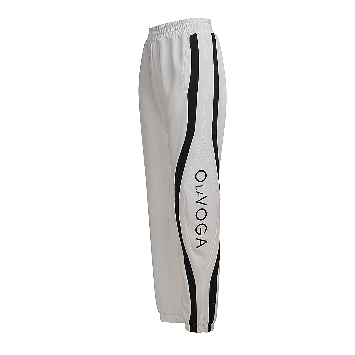 OLAVOGA FIKOR Damenhose mit Paspel - Écru