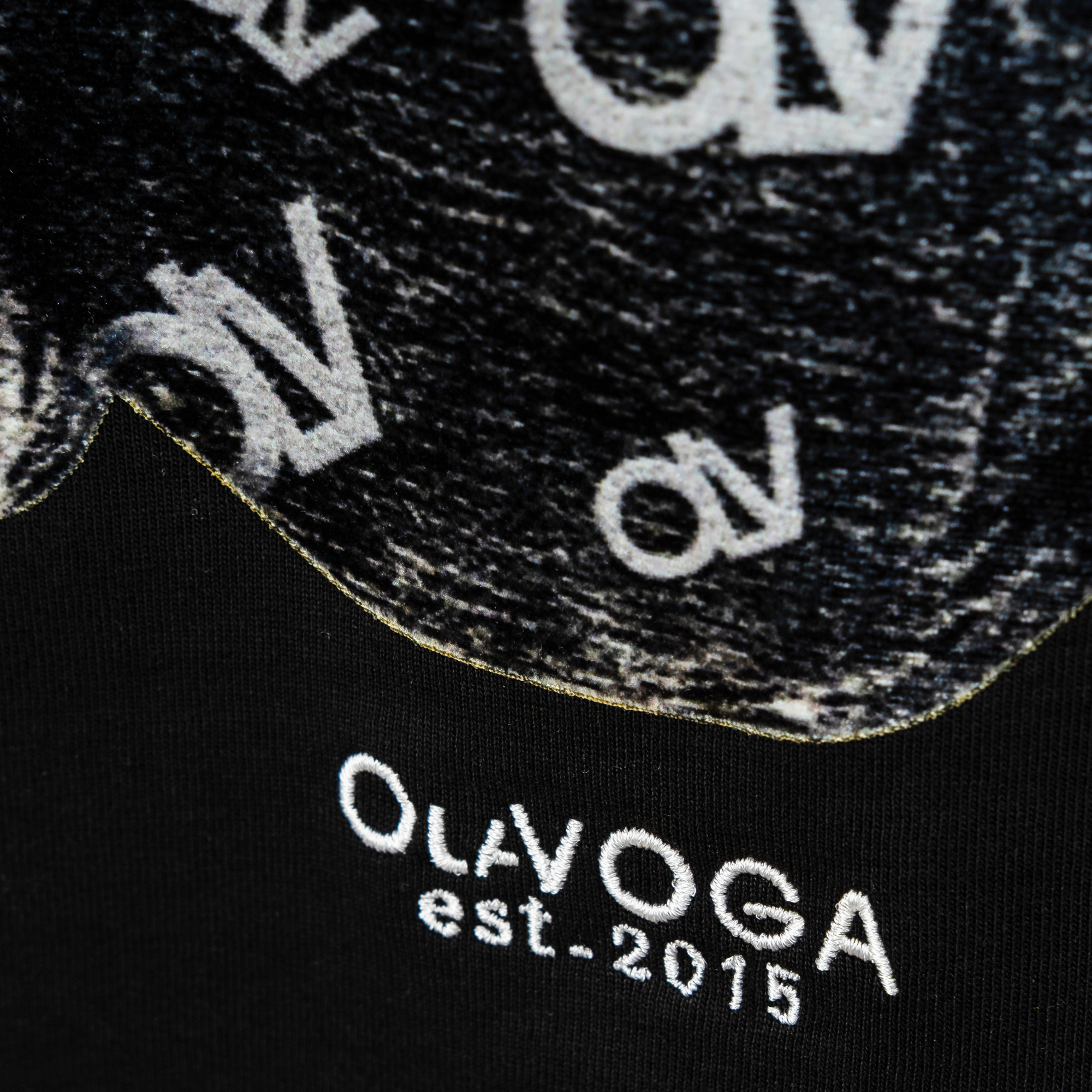 OLAVOGA Pánske tričko TADY - čierne