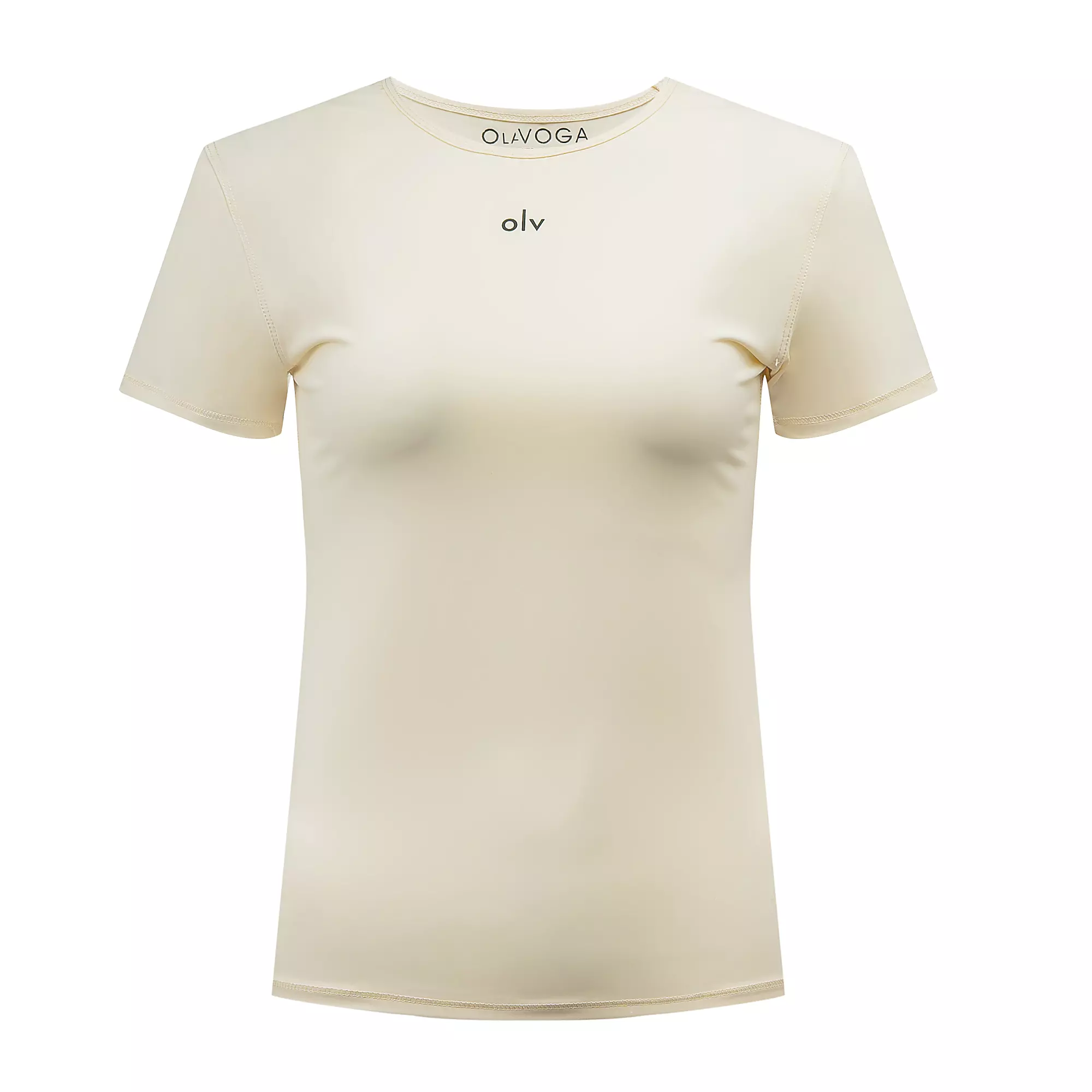 OLAVOGA BASTU Damen-T-Shirt - Ecru