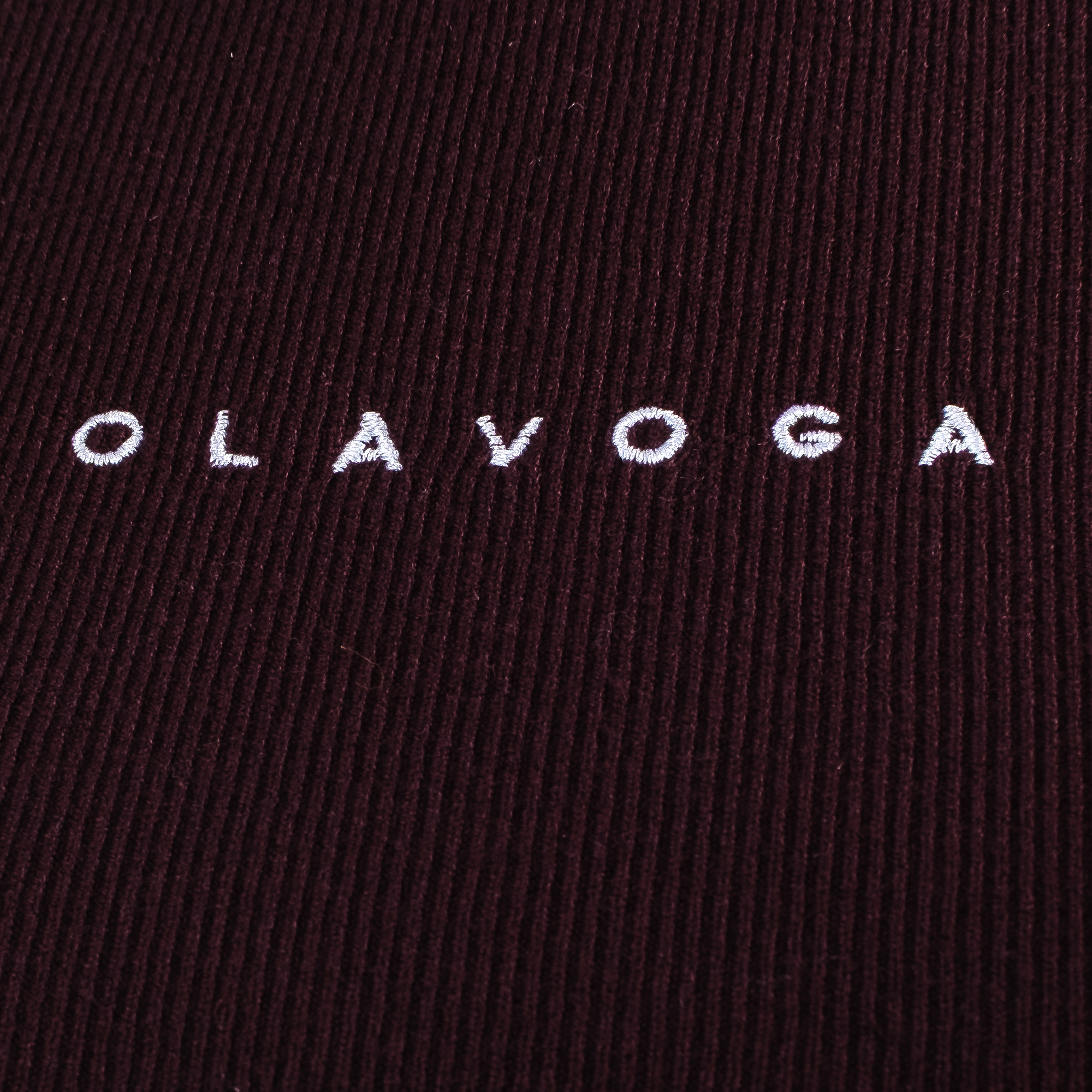 Sweter damski casual OLAVOGA BROGRER - Śliwka