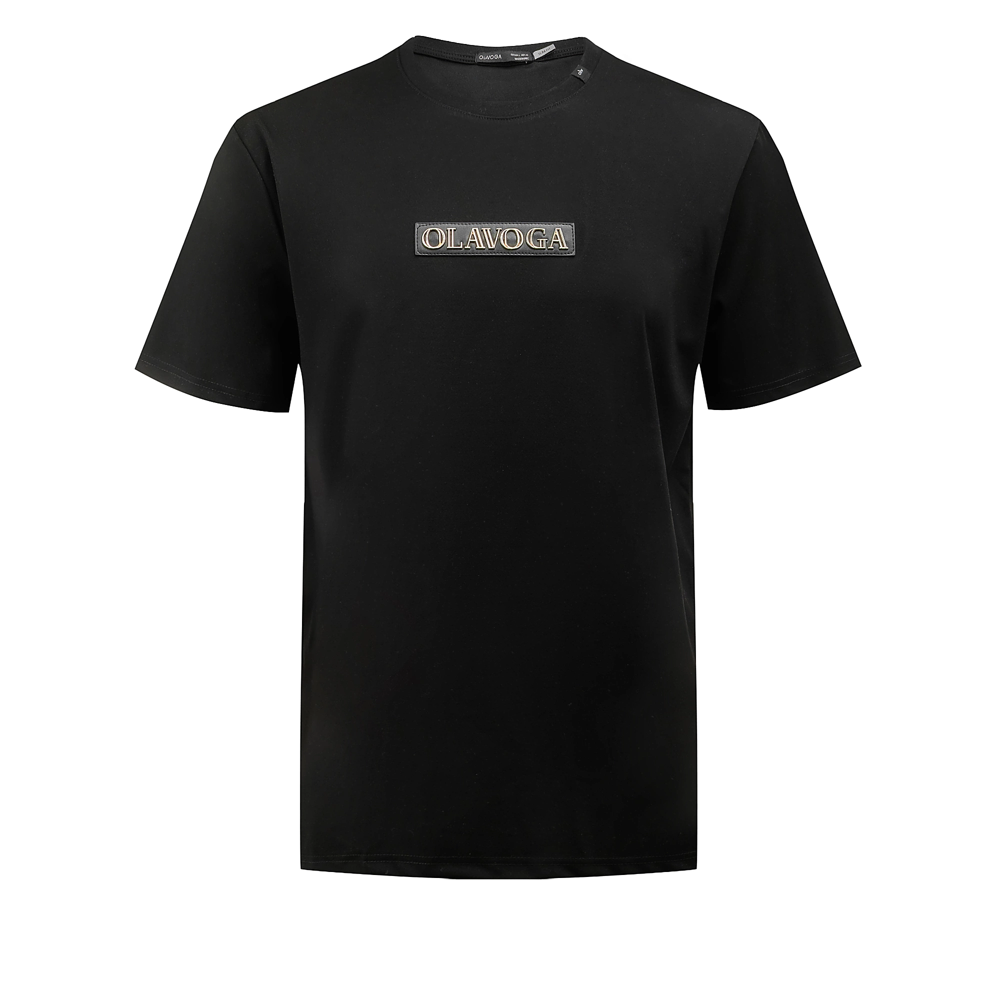 T-shirt męski OLAVOGA Men SOBRE - Czarny