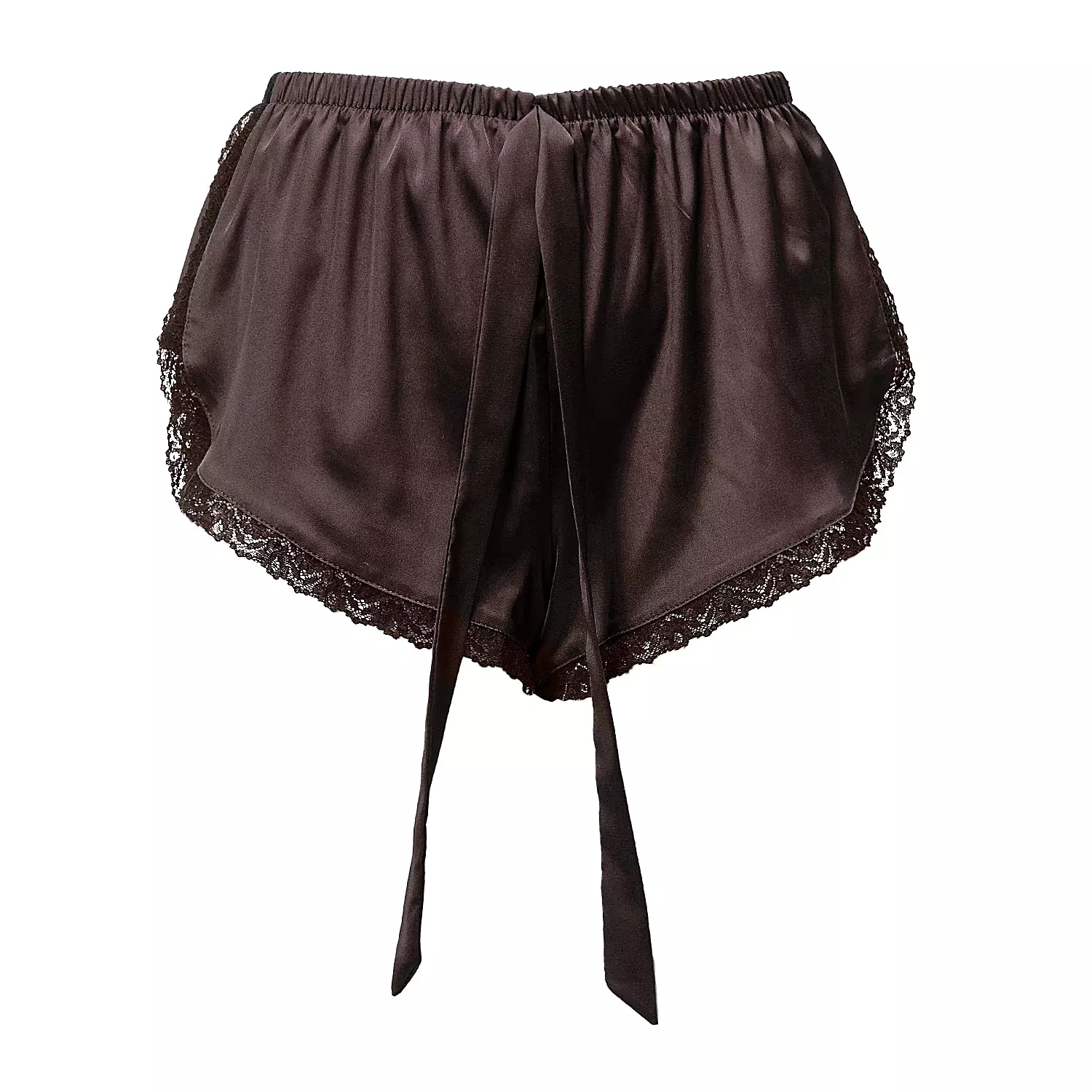 OLAVOGA DESIRE Damen-Pyjama aus Satin - Braun