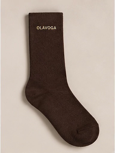 Skarpetki damskie OLAVOGA AVILA - Brąz