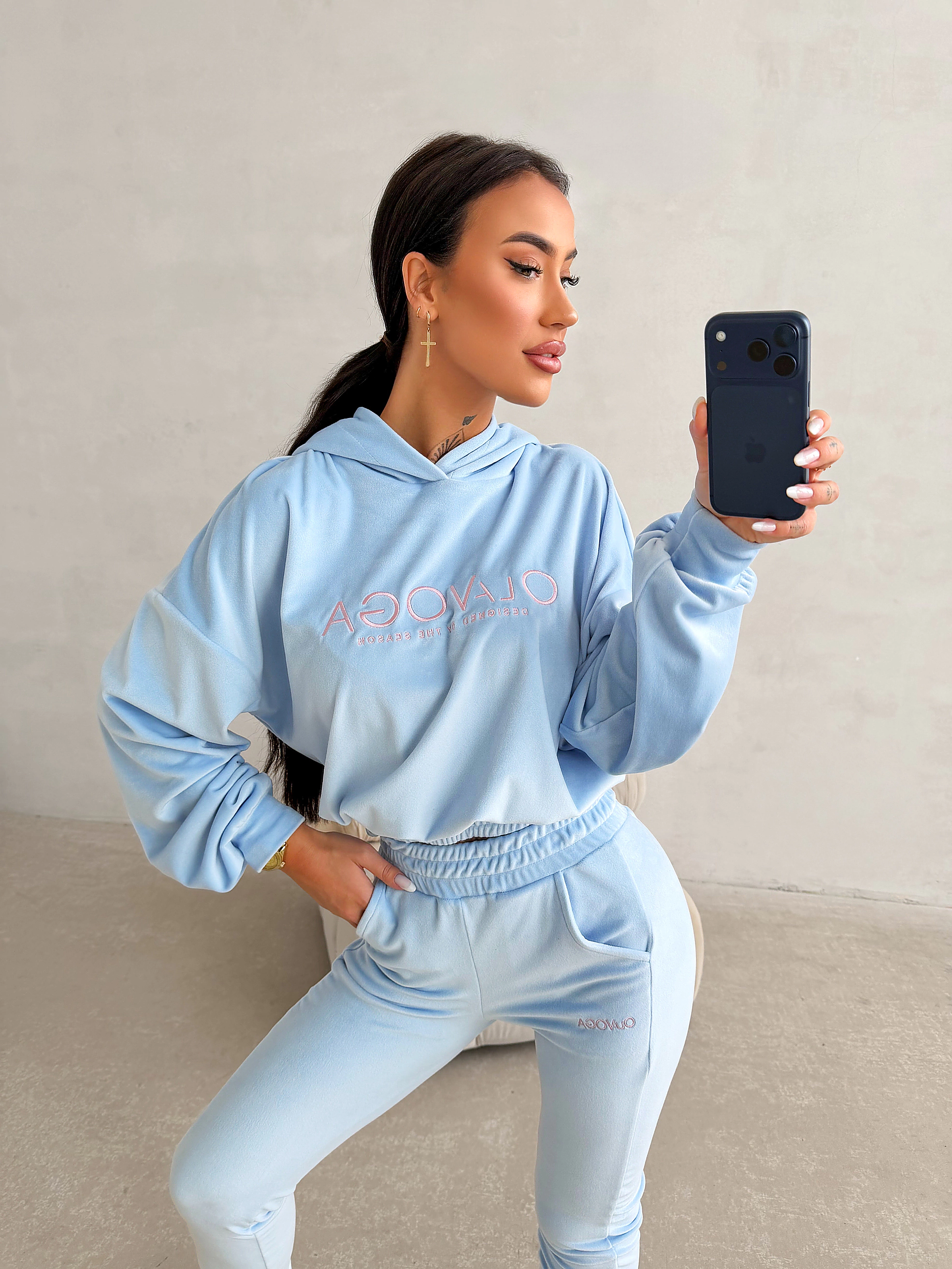 OLAVOGA NEROLI women's tracksuit set - Blue