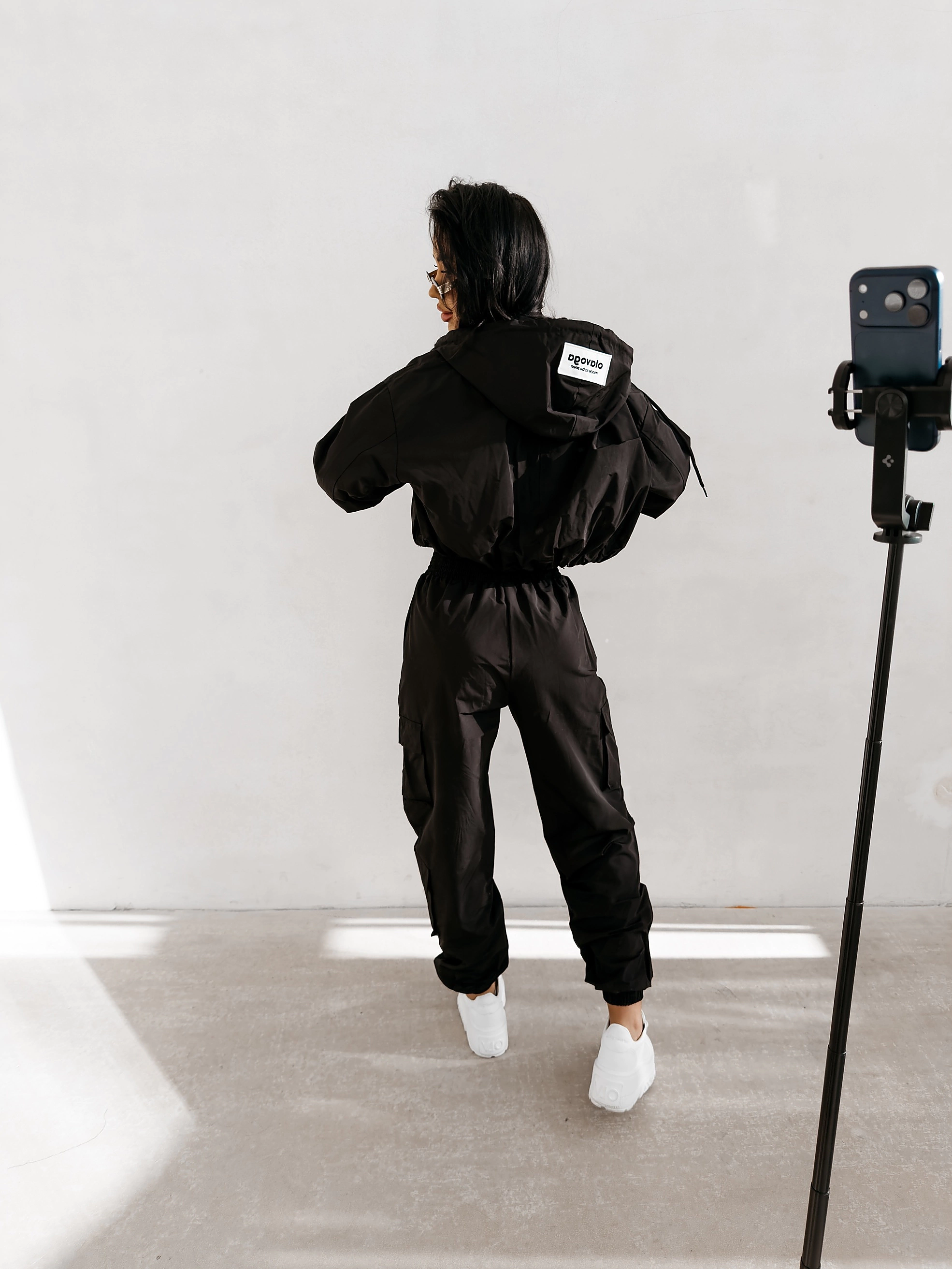 Streetwear-Hosen für Damen OLAVOGA BURNT SIENNA PANTS - Schwarz