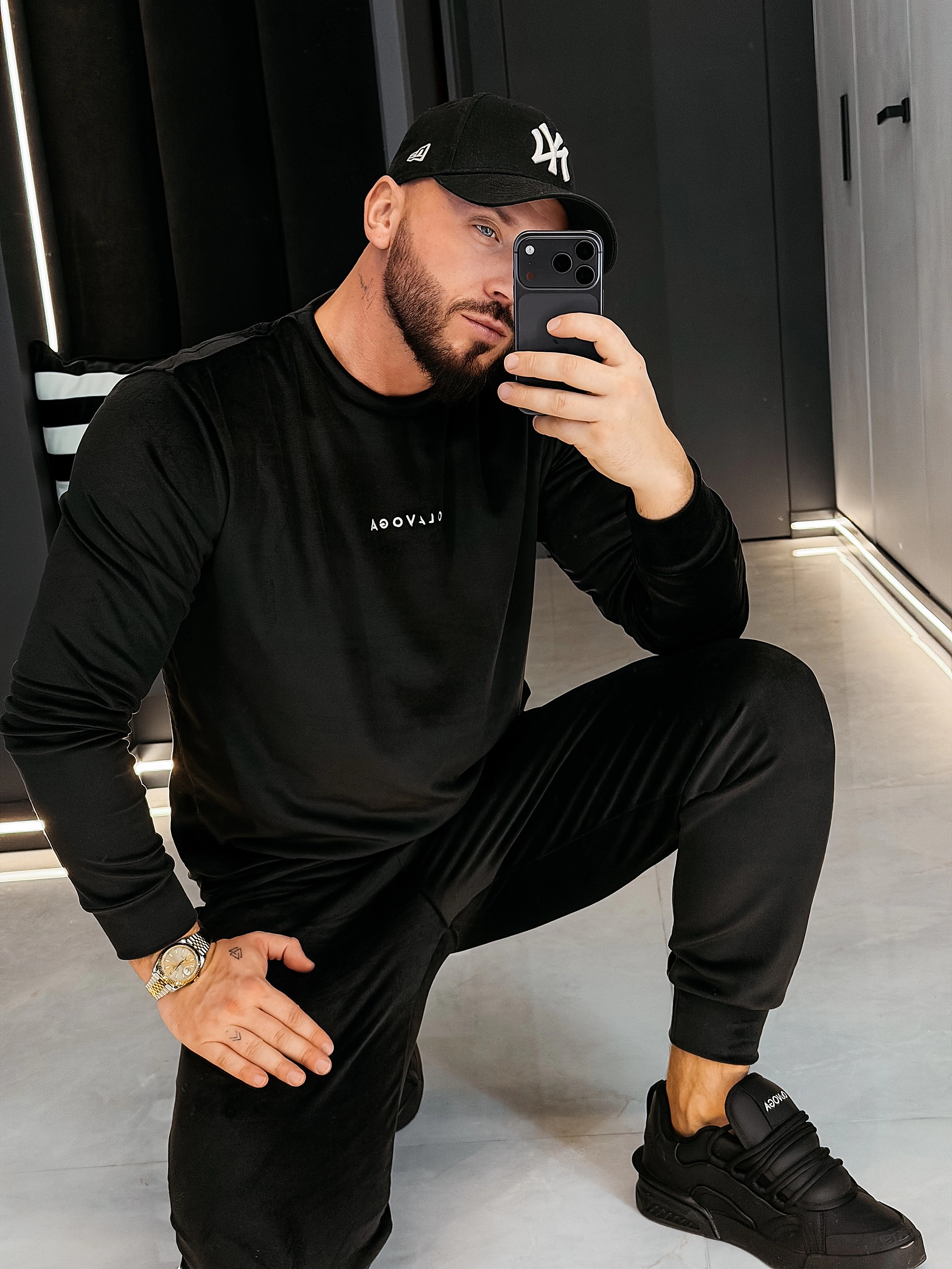 OLAVOGA Herren LEGACY Set - Schwarz