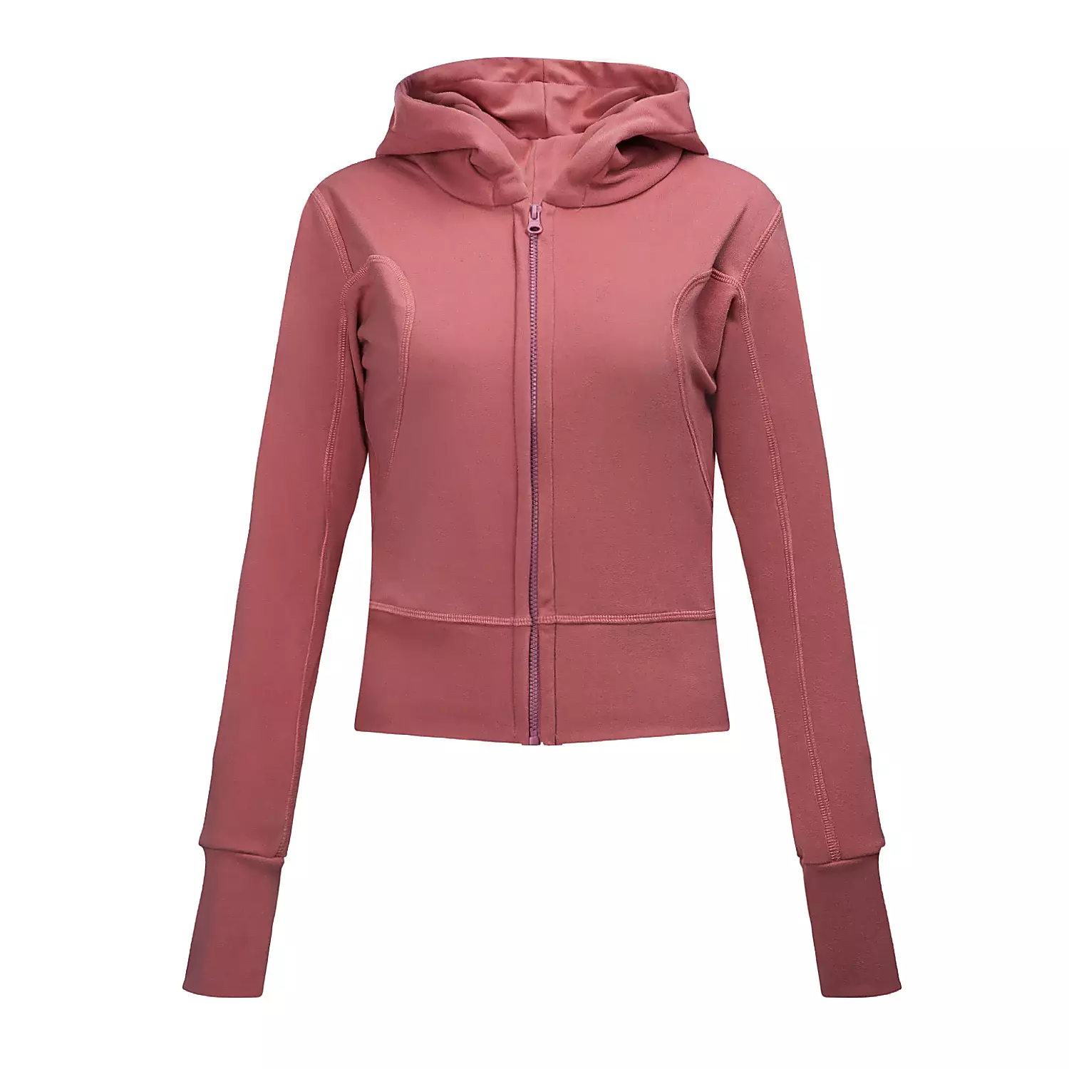 OLAVOGA EMERA Damen-Kapuzenpullover - Koralle rosa