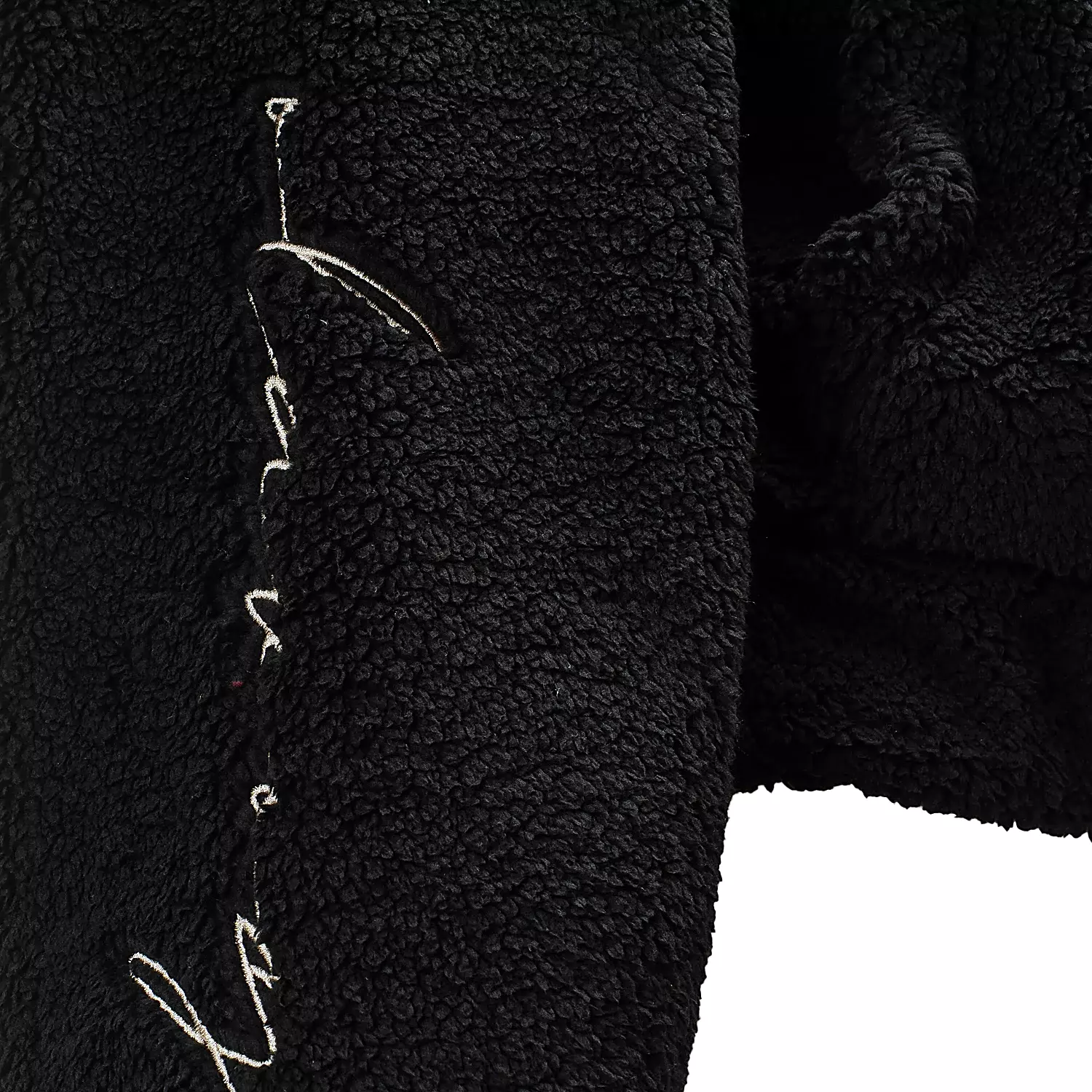 OLAVOGA TEDI Damen-Teddy-Sweatshirt - Schwarz