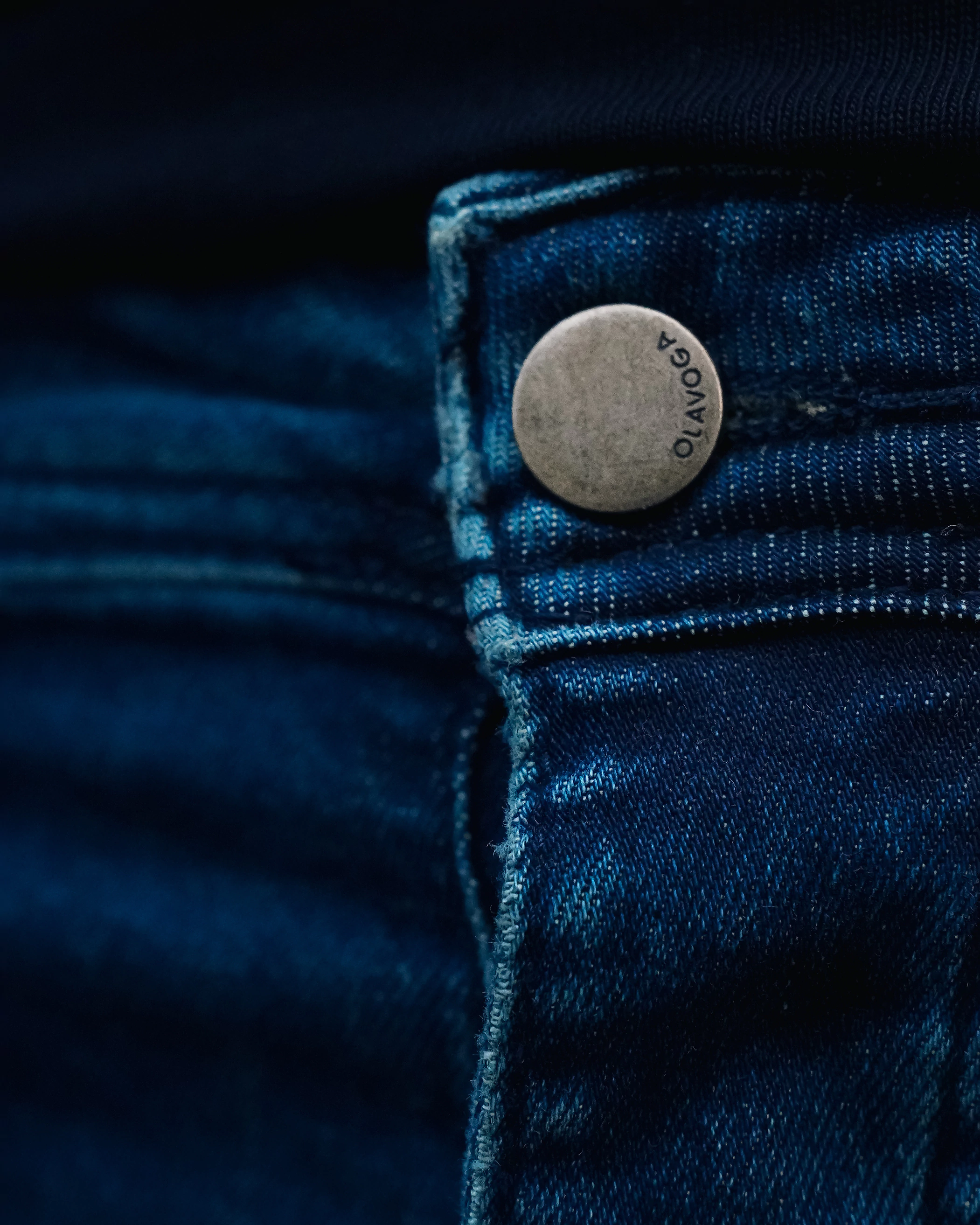 Herren-Denimhose OLAVOGA Men CORE - Blau