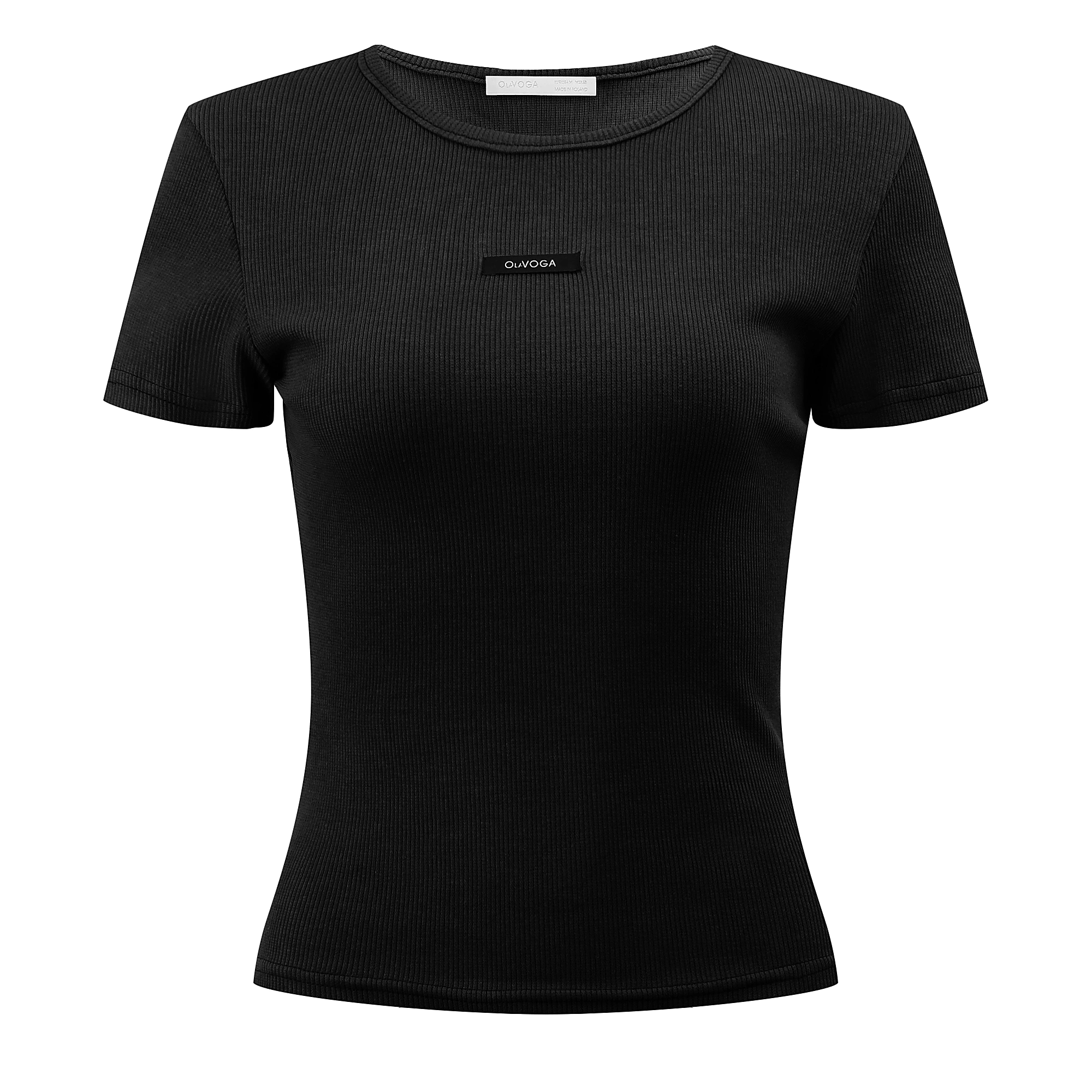 OLAVOGA MOVENA Damen-T-Shirt - Schwarz