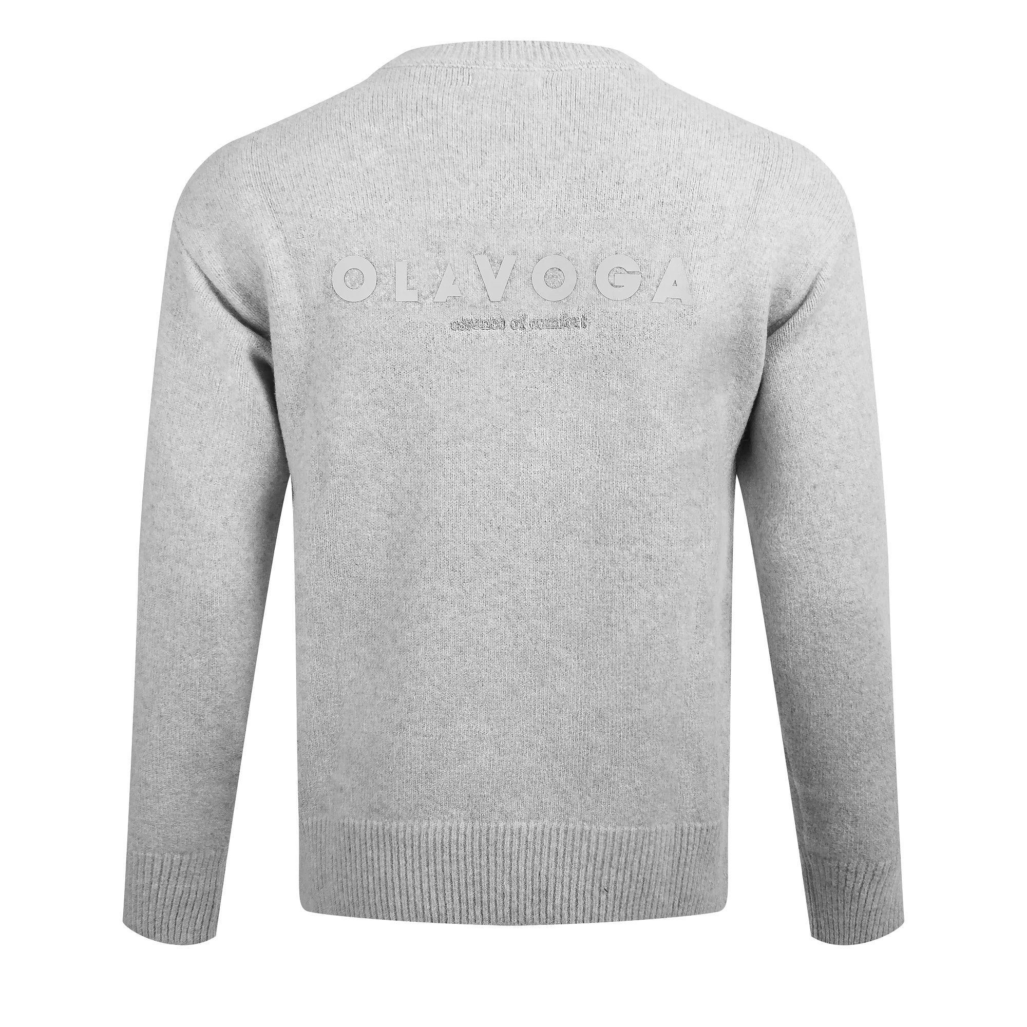 Sweter męski OLAVOGA Men CAIRO - Szary