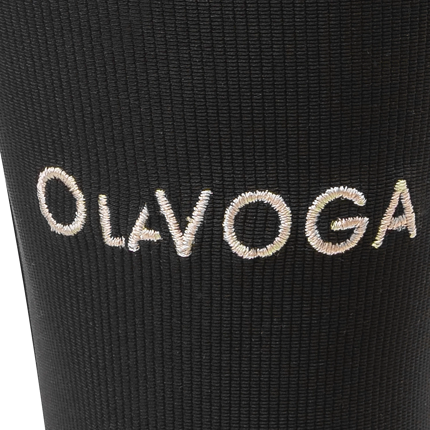 Damen-Leggings mit Fersenkappe OLAVOGA FLEXIBLE - Schwarz