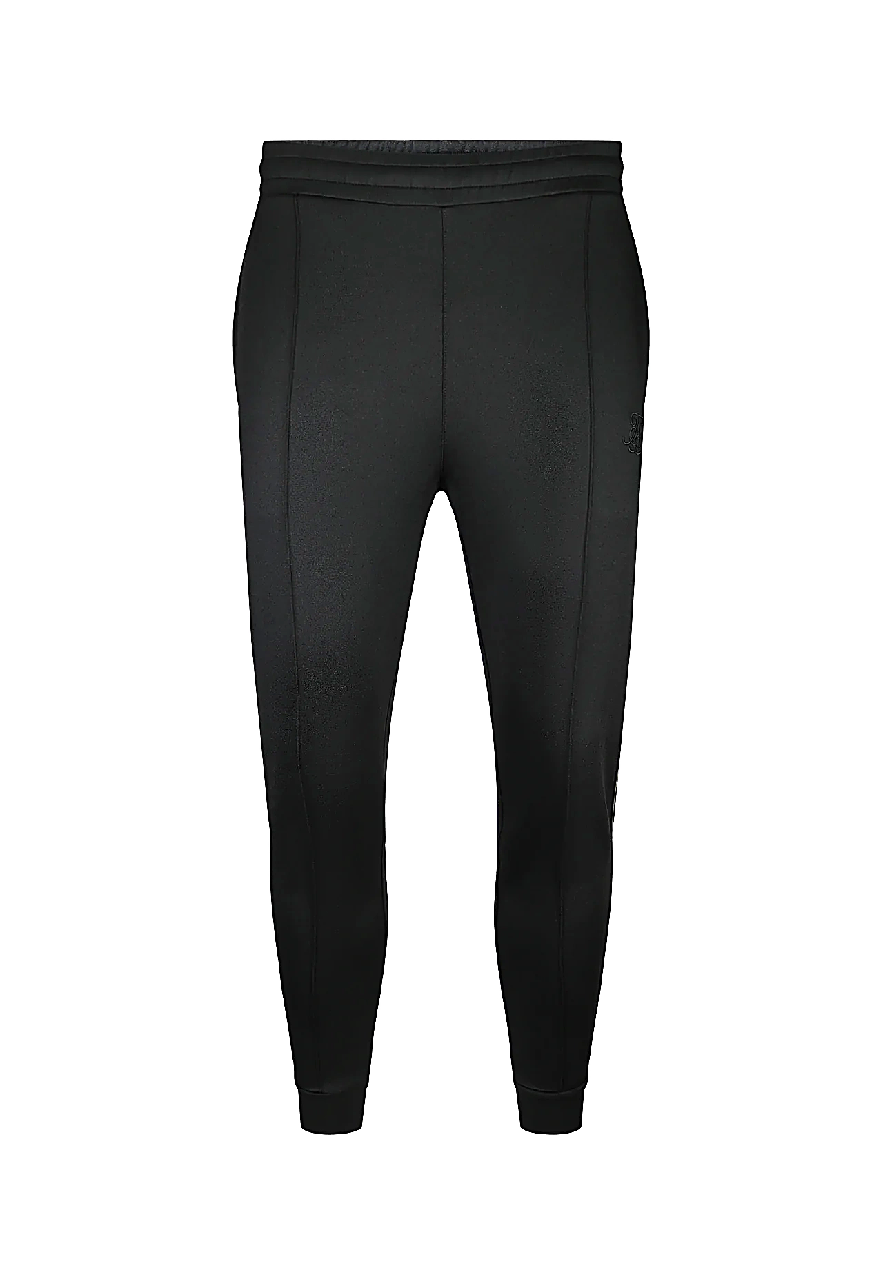 Spodnie męskie dresowe SIKSILK TAPERED 28222 - Czarny