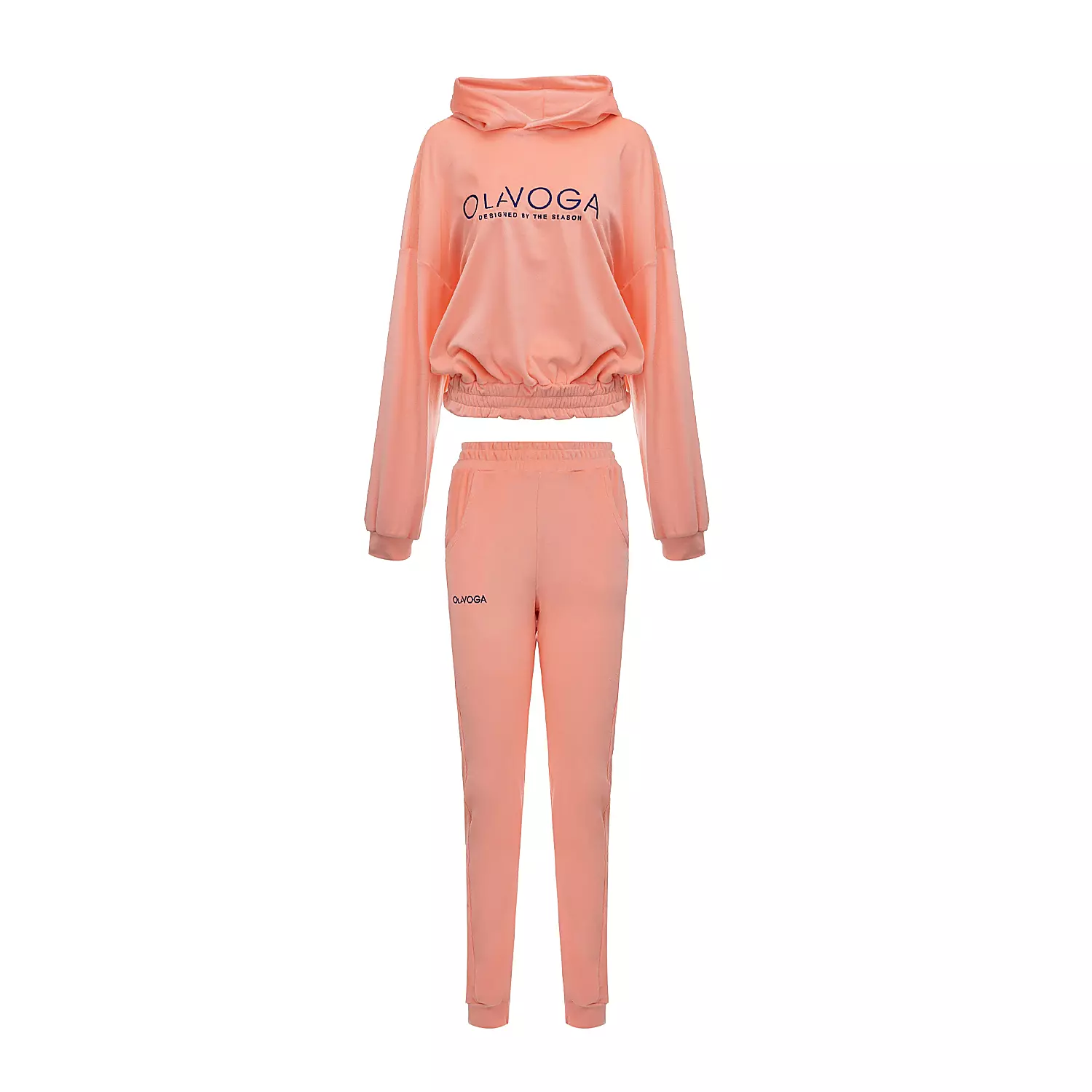 OLAVOGA NEROLI women's tracksuit set - Coral pink
